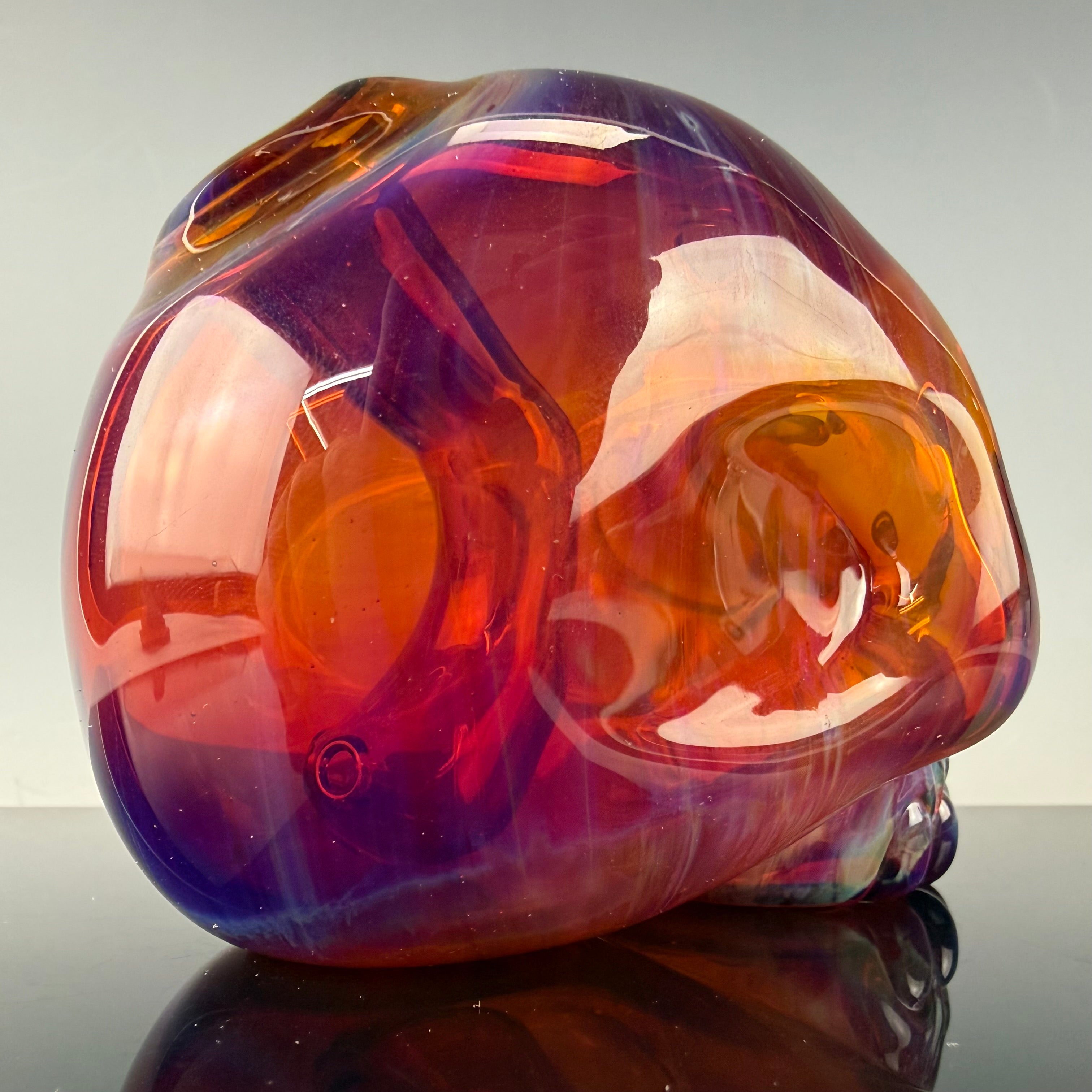 "Amber Purple" Skull Shredder by Carsten Carlile