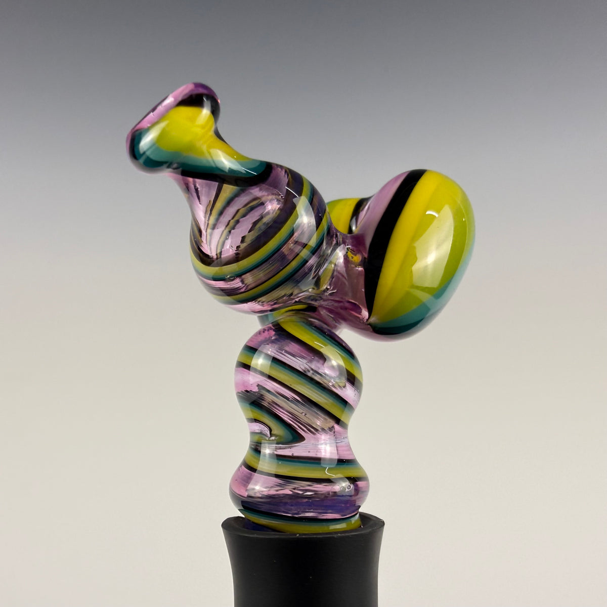 "Royal Jelly/Multicolor" Puffco Pivot by Bliztkriega