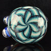 9 Section Heady Basket Weave Spoon #1 by KJH Glass