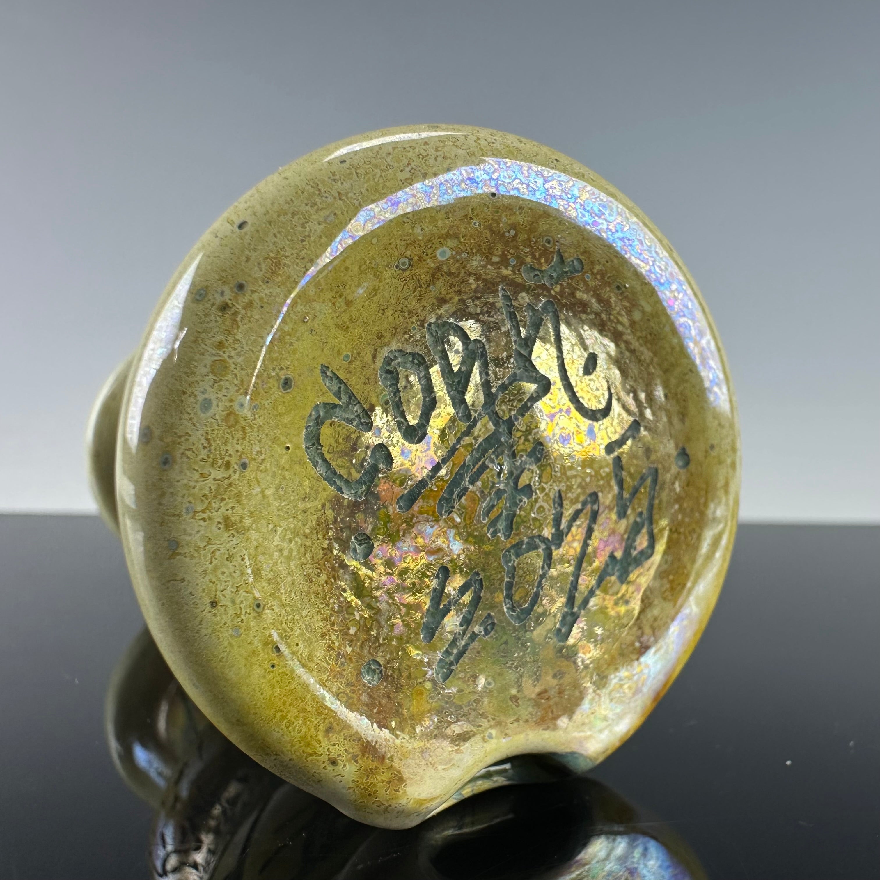 Hand Carved Puffco Dry Top #3 by Corey Clark