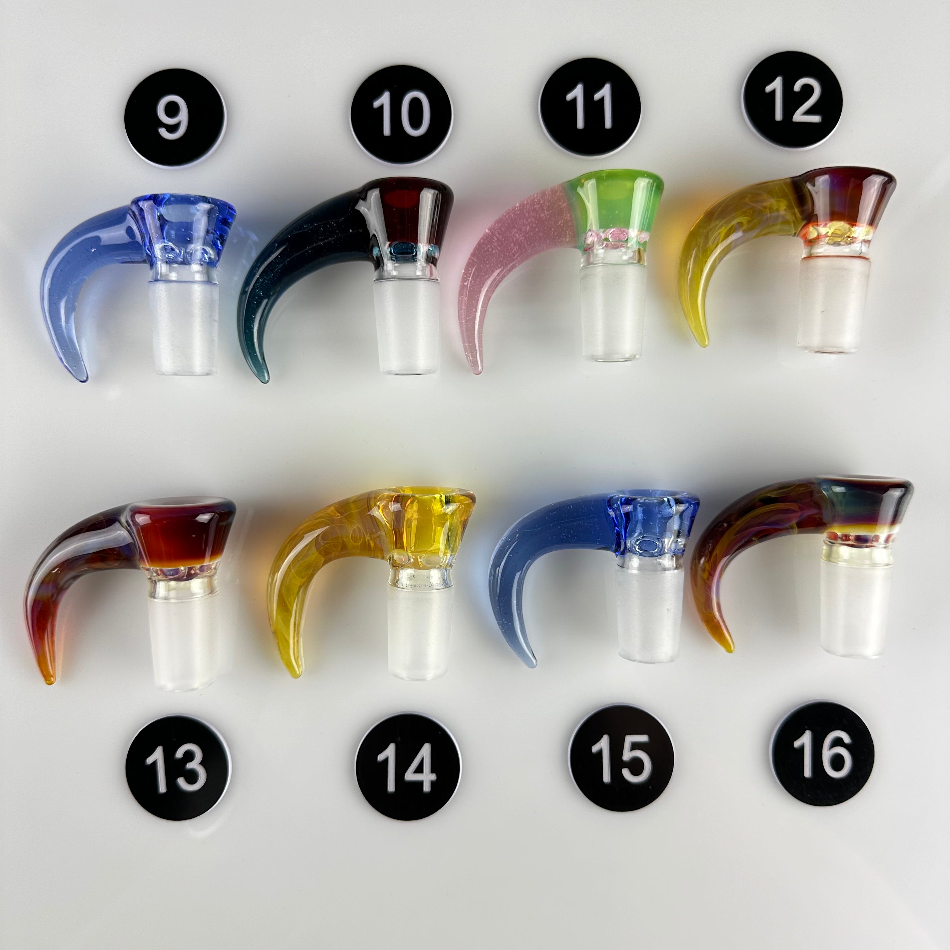 Full Color 4 hole 18mm bowl by Kenta Kito