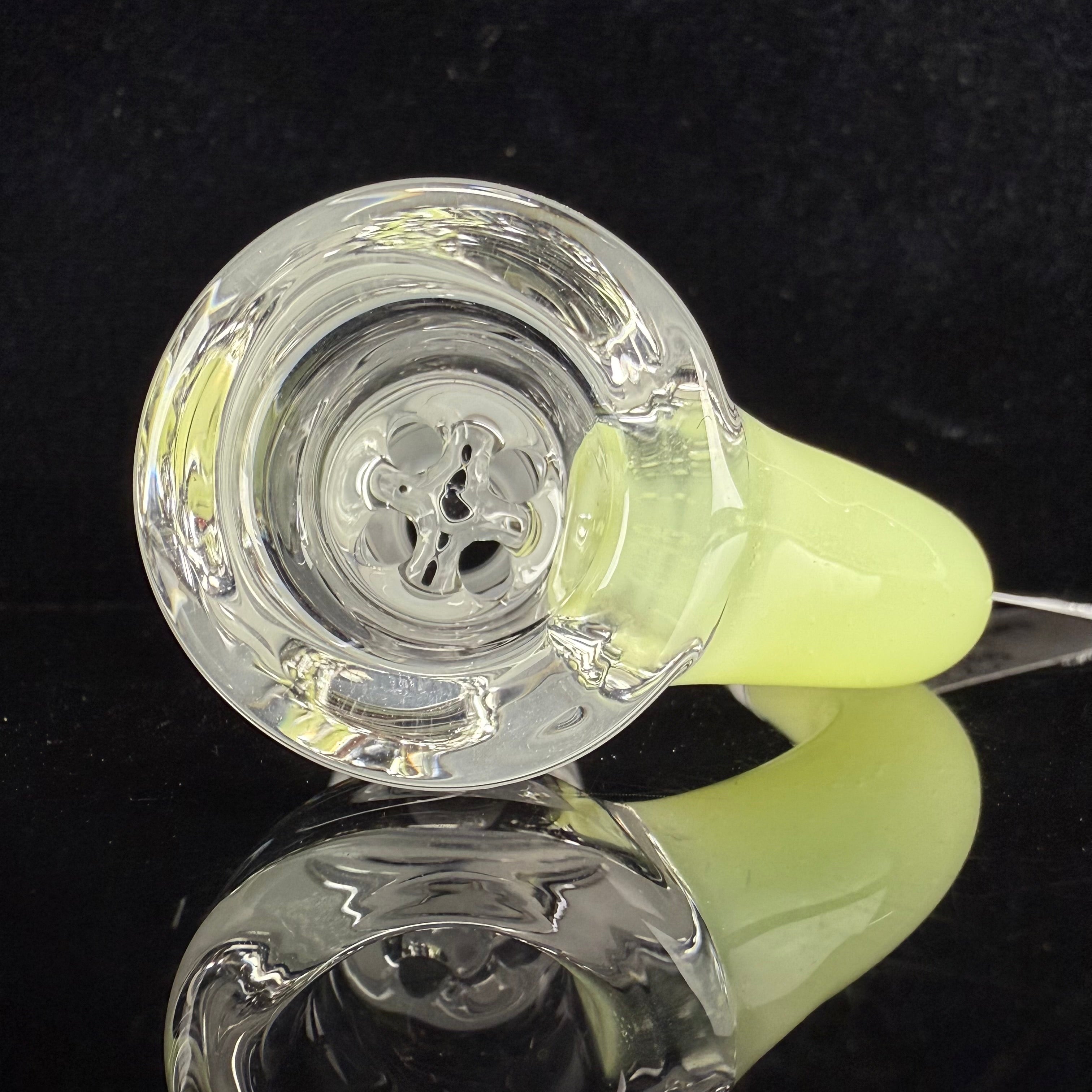 Partial Accent "Diet Key Lime" 18mm Slide by Sovereignty Glass
