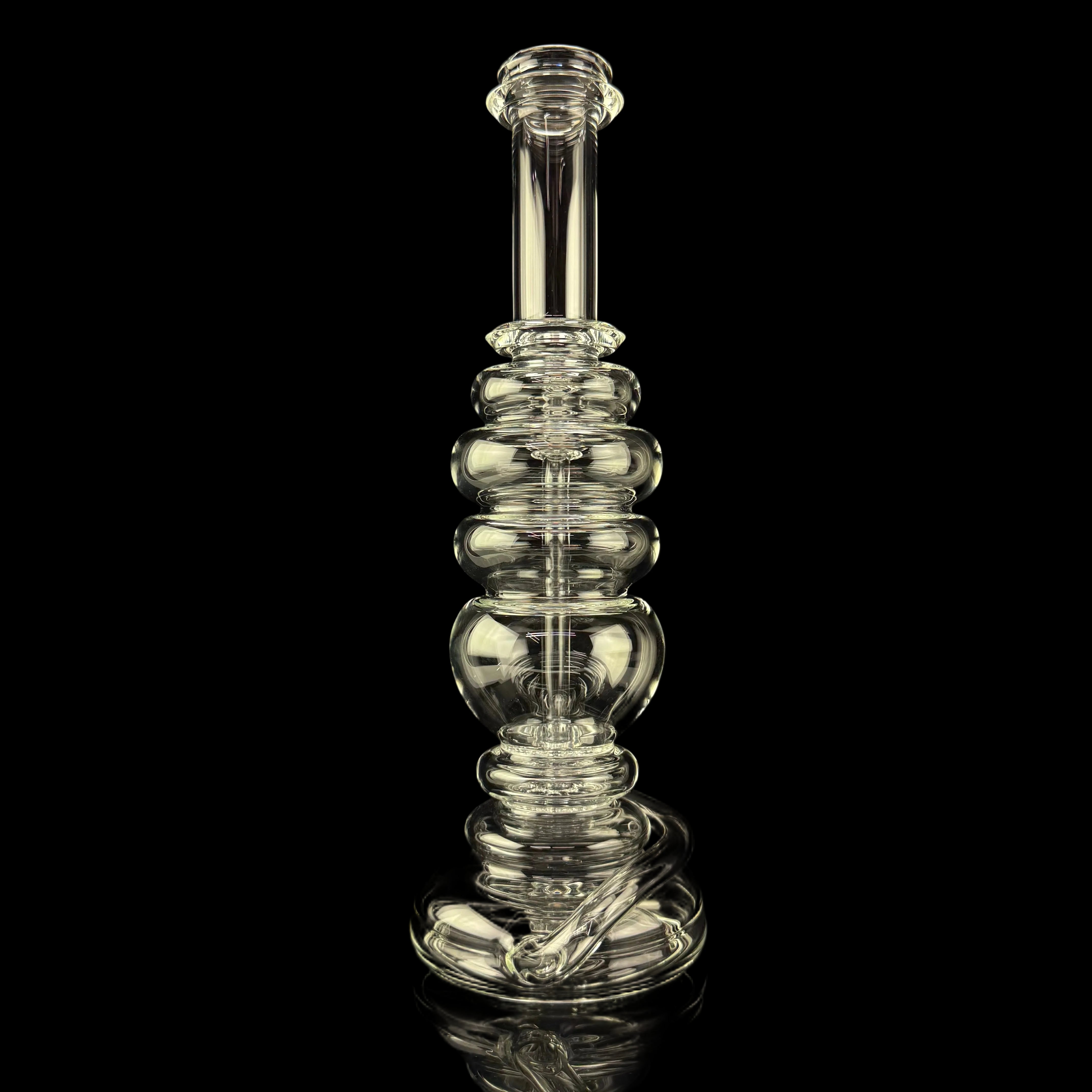 Medium "Flowerpot" Waterpipe W/ Slide by Mike Philpot