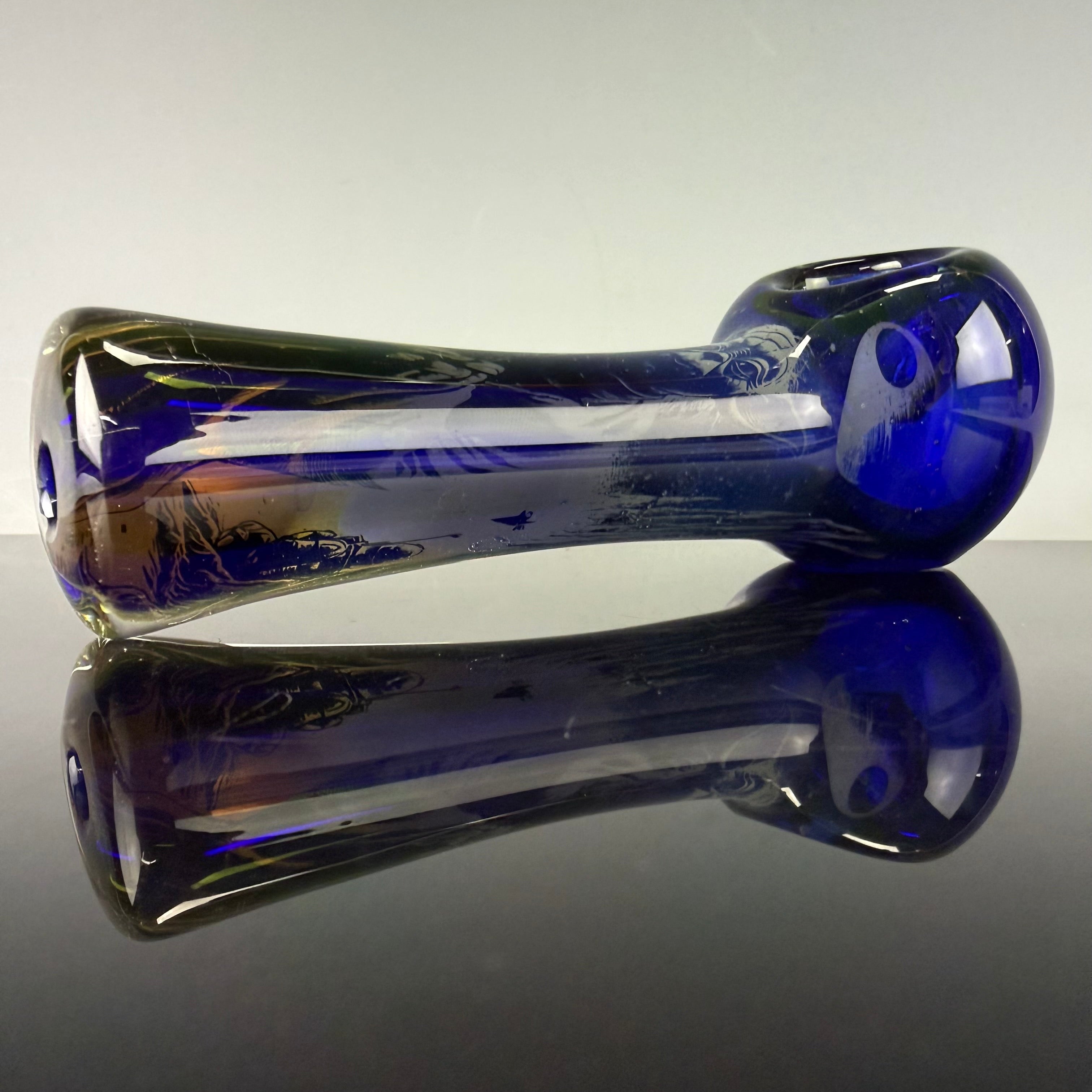 "Yoda" Laser Etched Handpipe by Elevator Glass