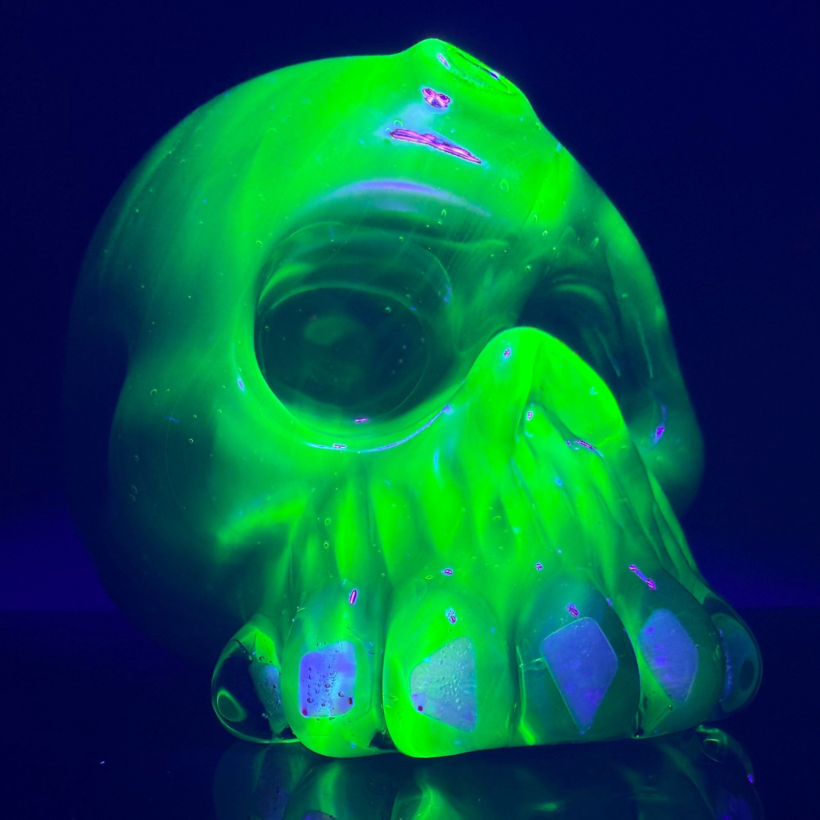 "Ion UV over Electrum" Skull Shredder by Carsten Carlile