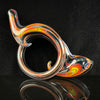 "Fire & Ice Multicolor" "Freestyle"  Handpipe by Hamm's Waterworks