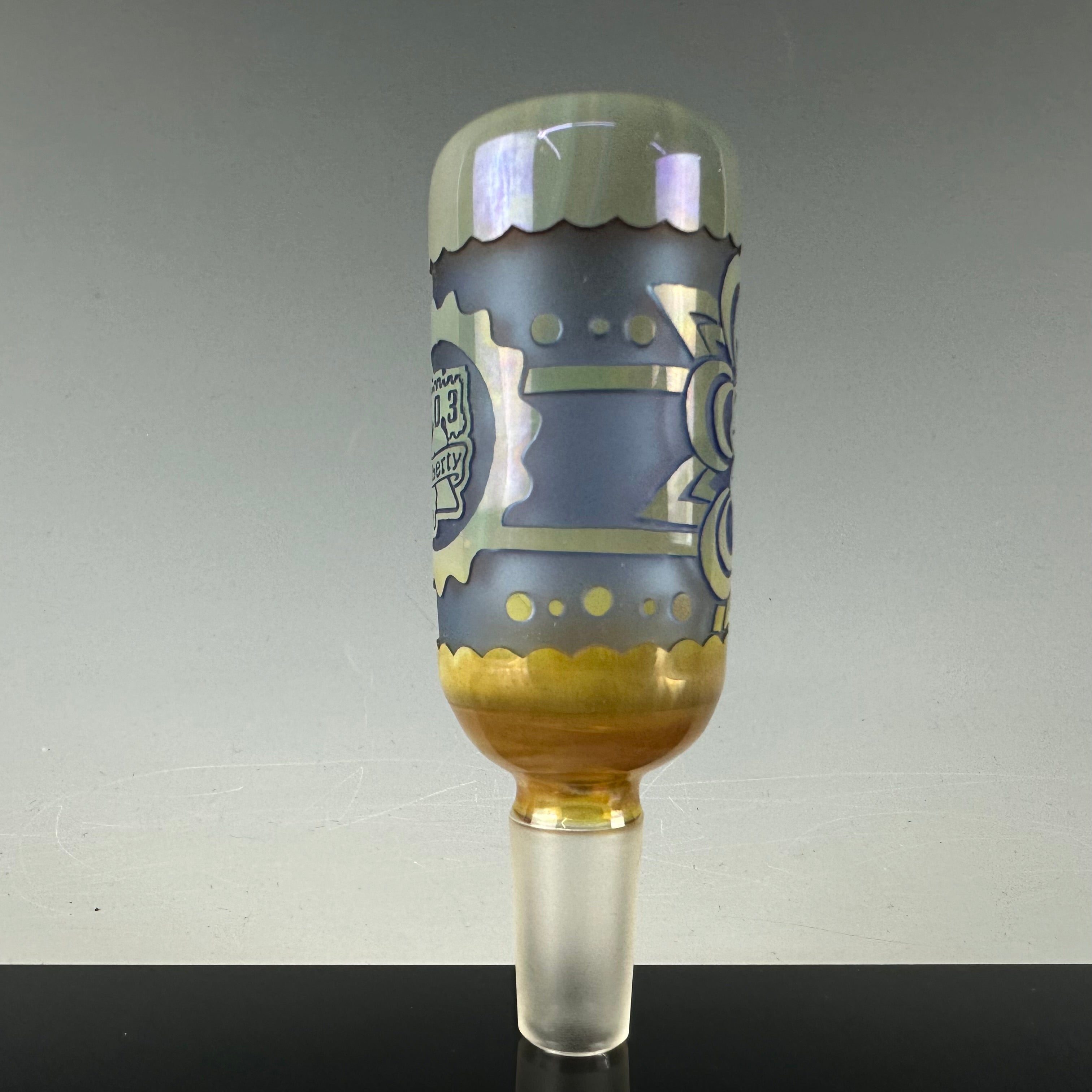 "Floral" 14mm Slide by Liberty 503