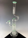 "Atlantis X Star White" FA 4 Arm Pillar Natty Neck Hollowfoot W/ Coldworking by Sovereignty Glass