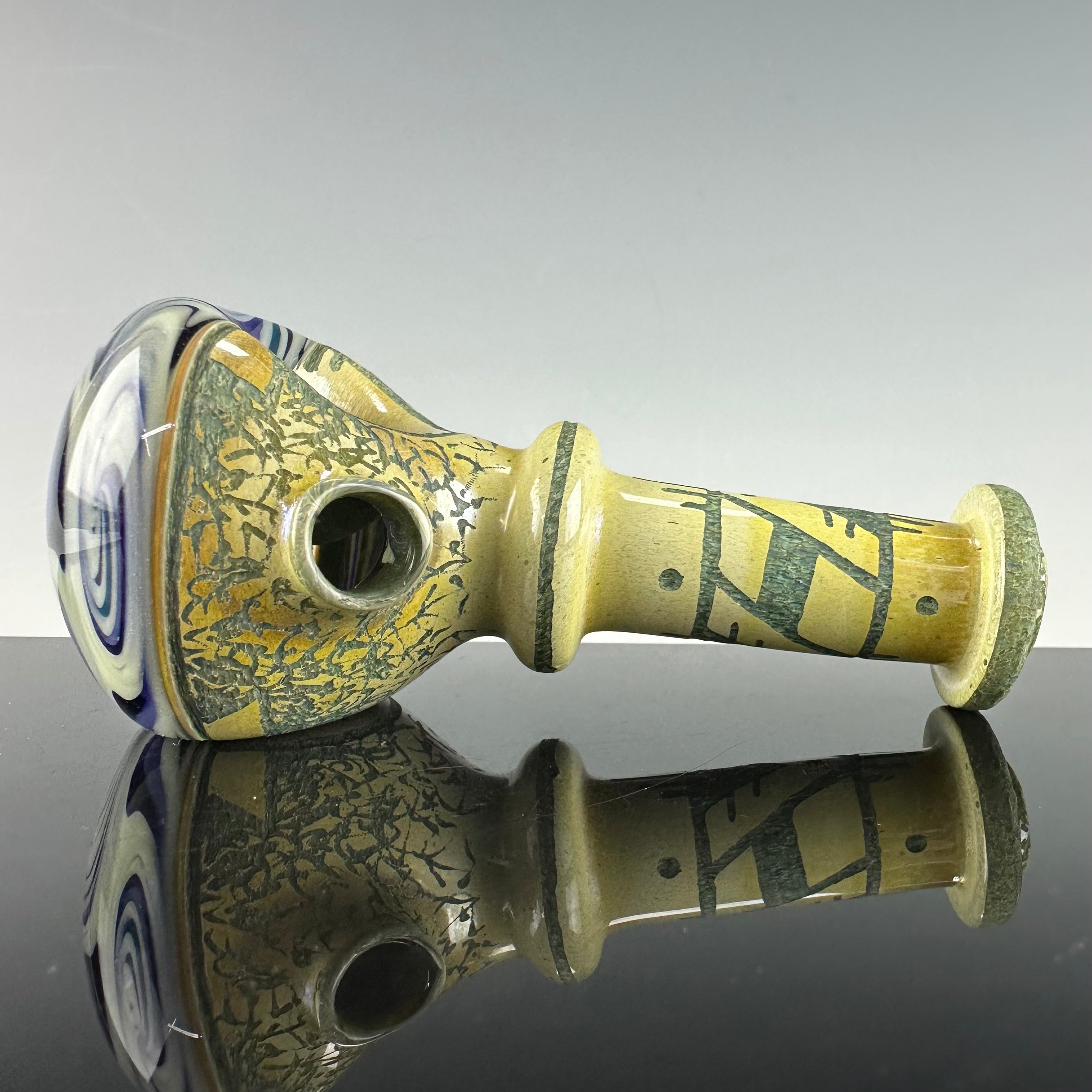 Hand Carved Handpipe #1 by Corey Clark