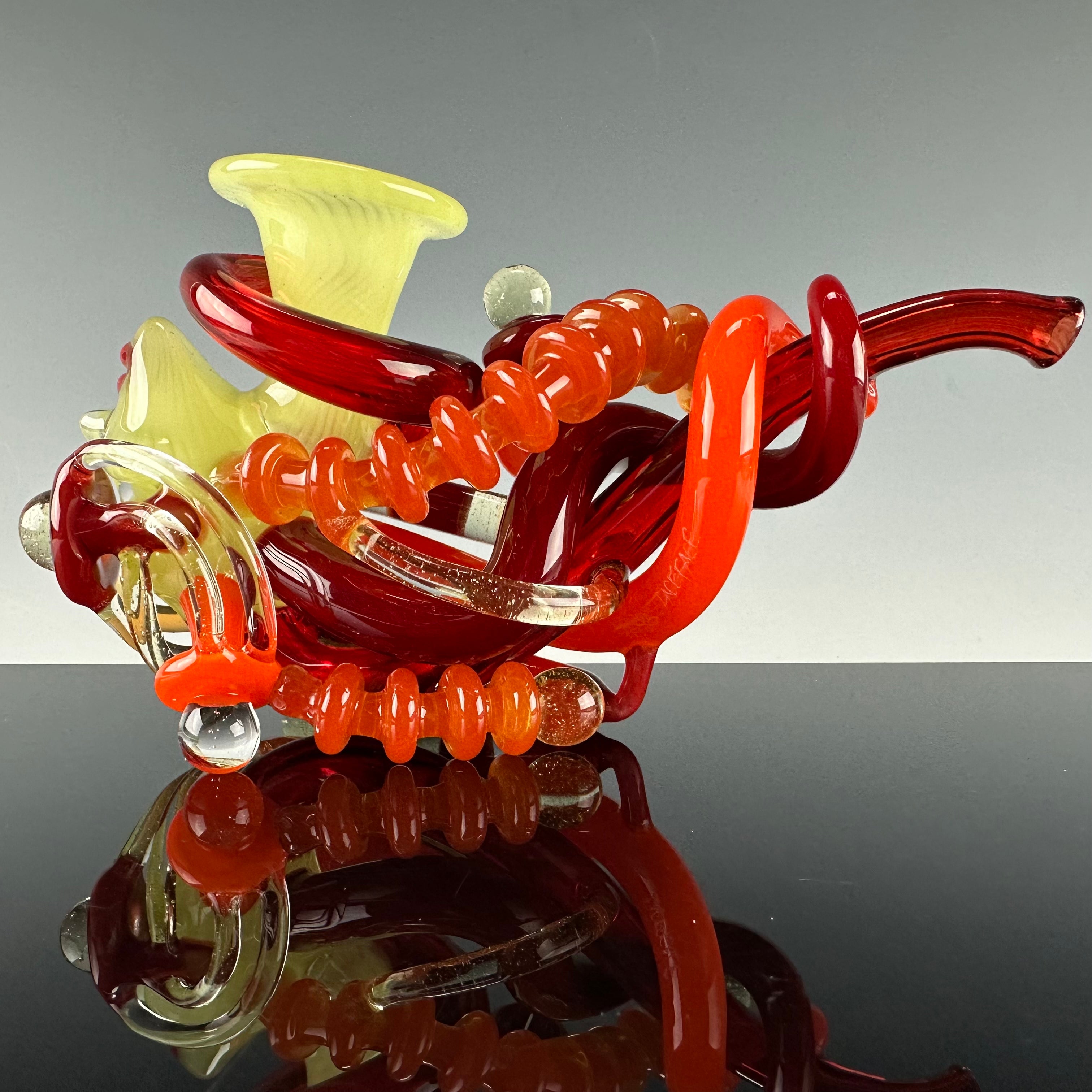 Cyborg Headlock #95 by LaceFace Glass