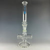 Inline Recycler Waterpipe by Studio V Glass