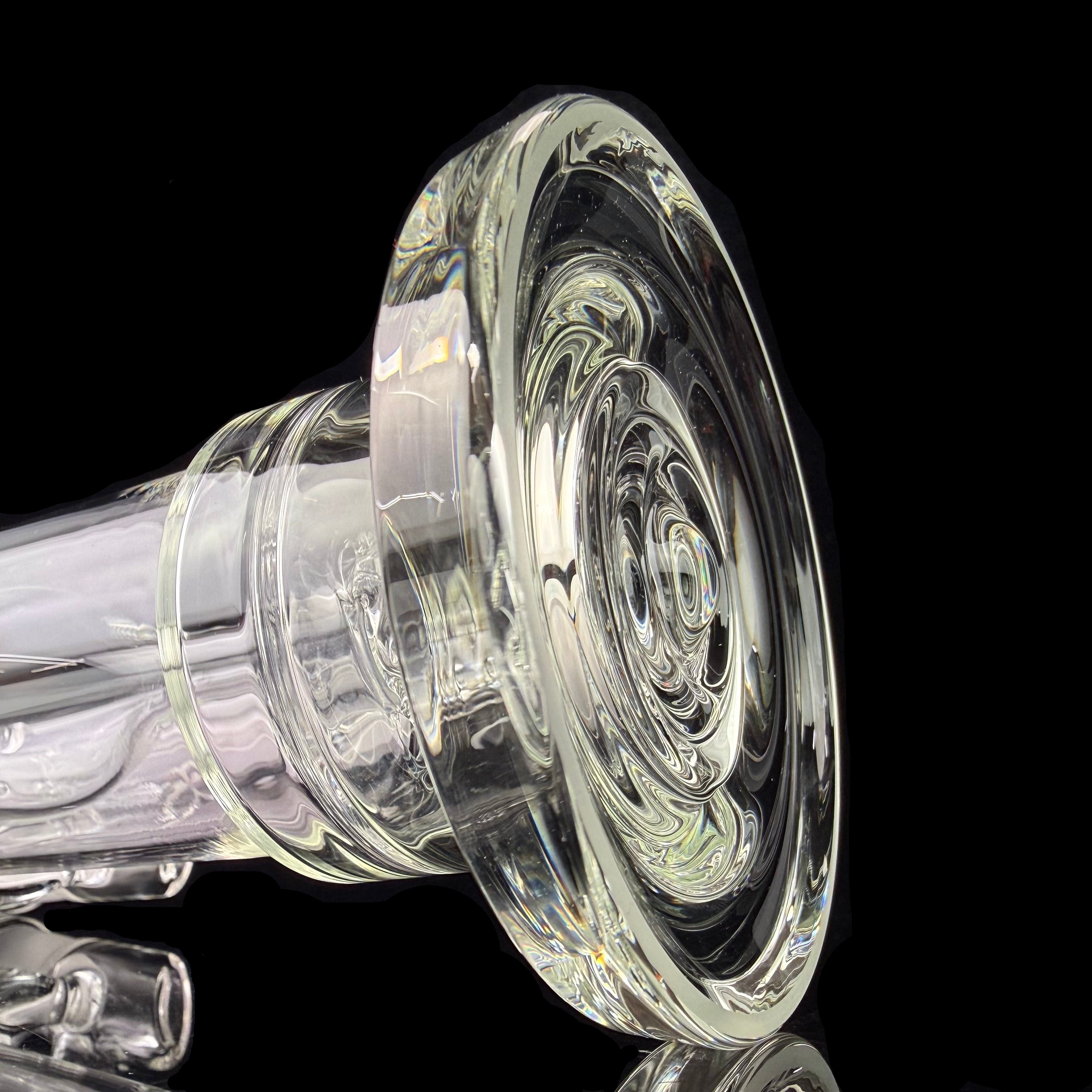 Short "Outside-In" (#551) "Standard Wall" Waterpipe by Hamm's Waterworks