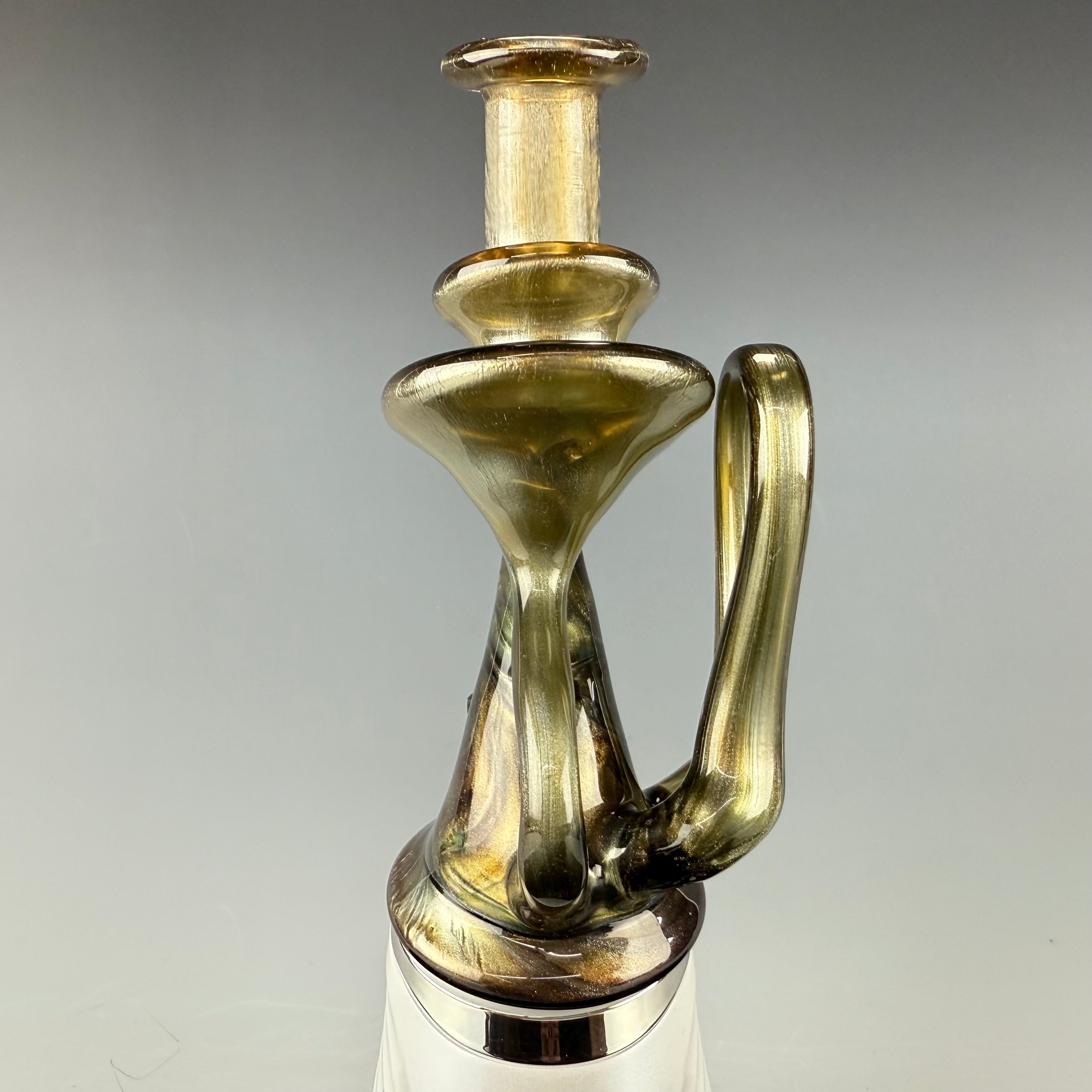 "Electrum" Recycler Puffco Attachment by Desi B