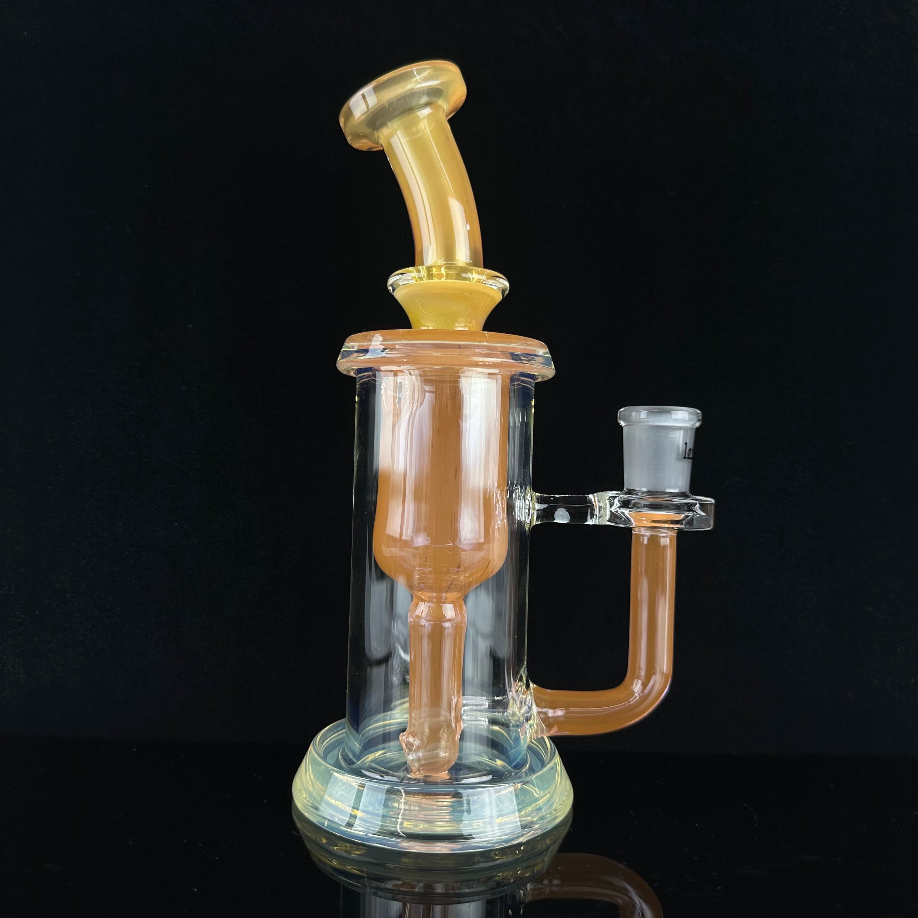 14mm "Gold Fumed" Incycler by Leisure Glass