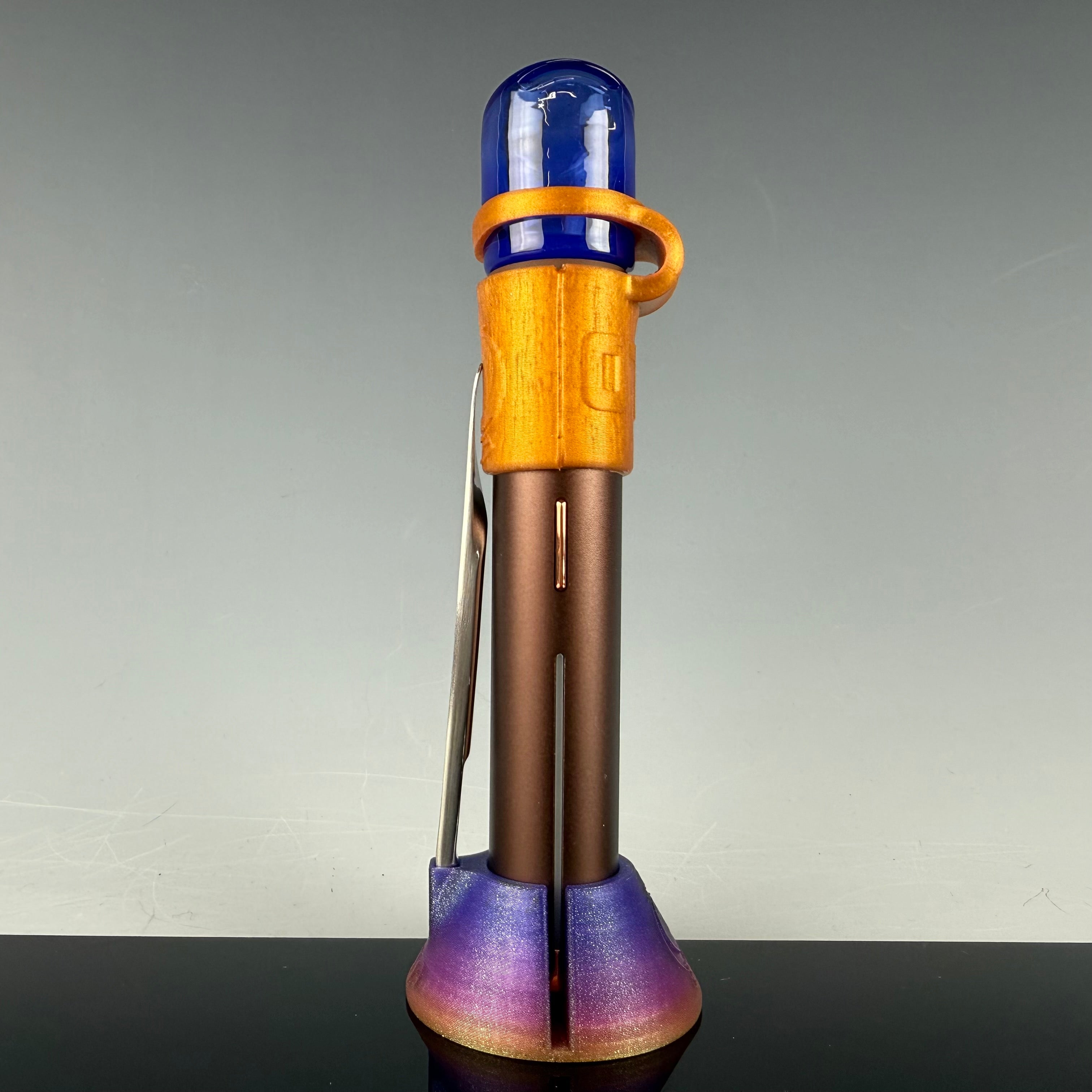 "Trillium Blue"  Pivot FLI +  Silicone, Tether, Stand by One Trick Pony