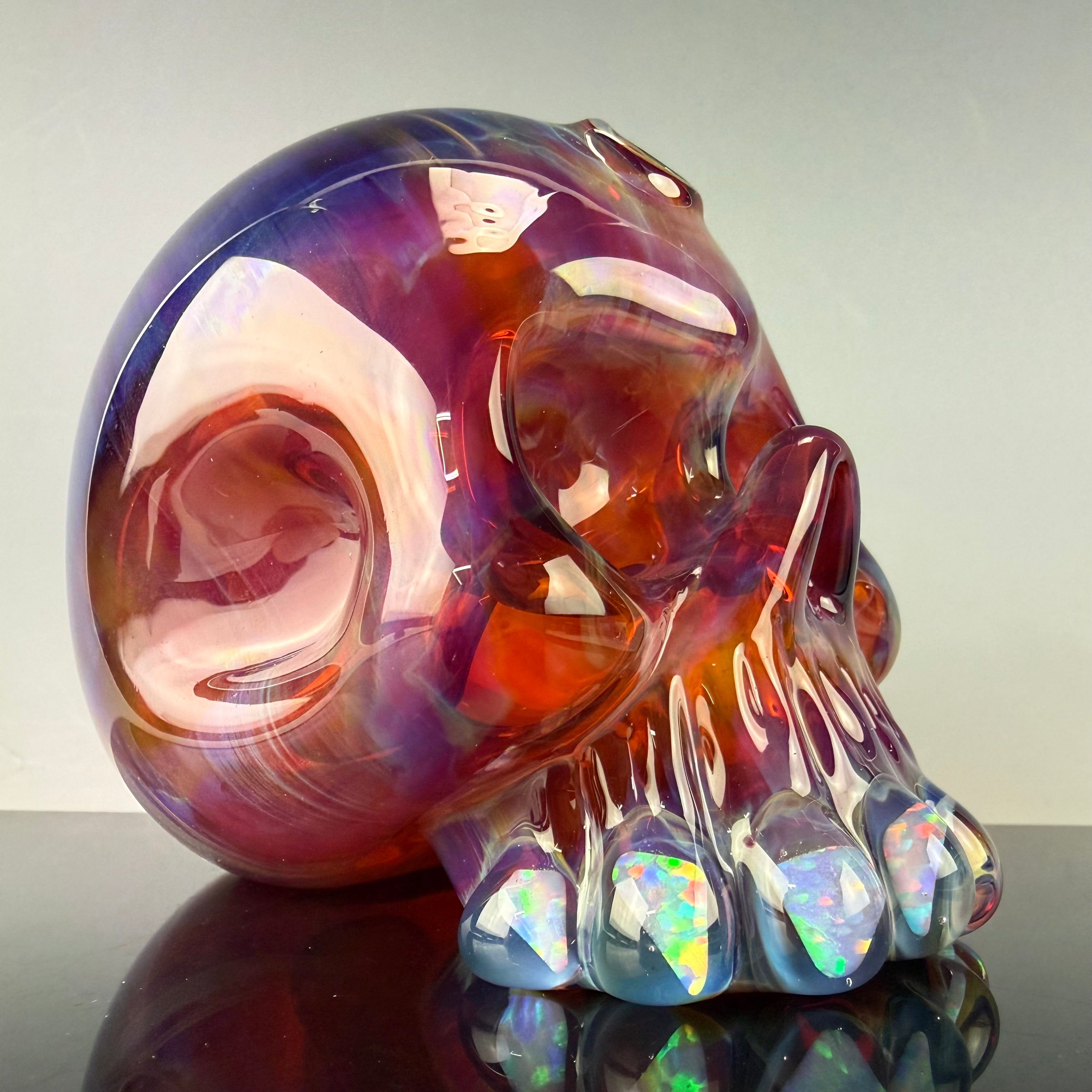 "Amber Purple" Skull Shredder by Carsten Carlile