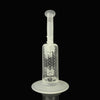 SOL Lace Perc Sherlock Bubbler "Sacred G Etched" by SOL Glassworks