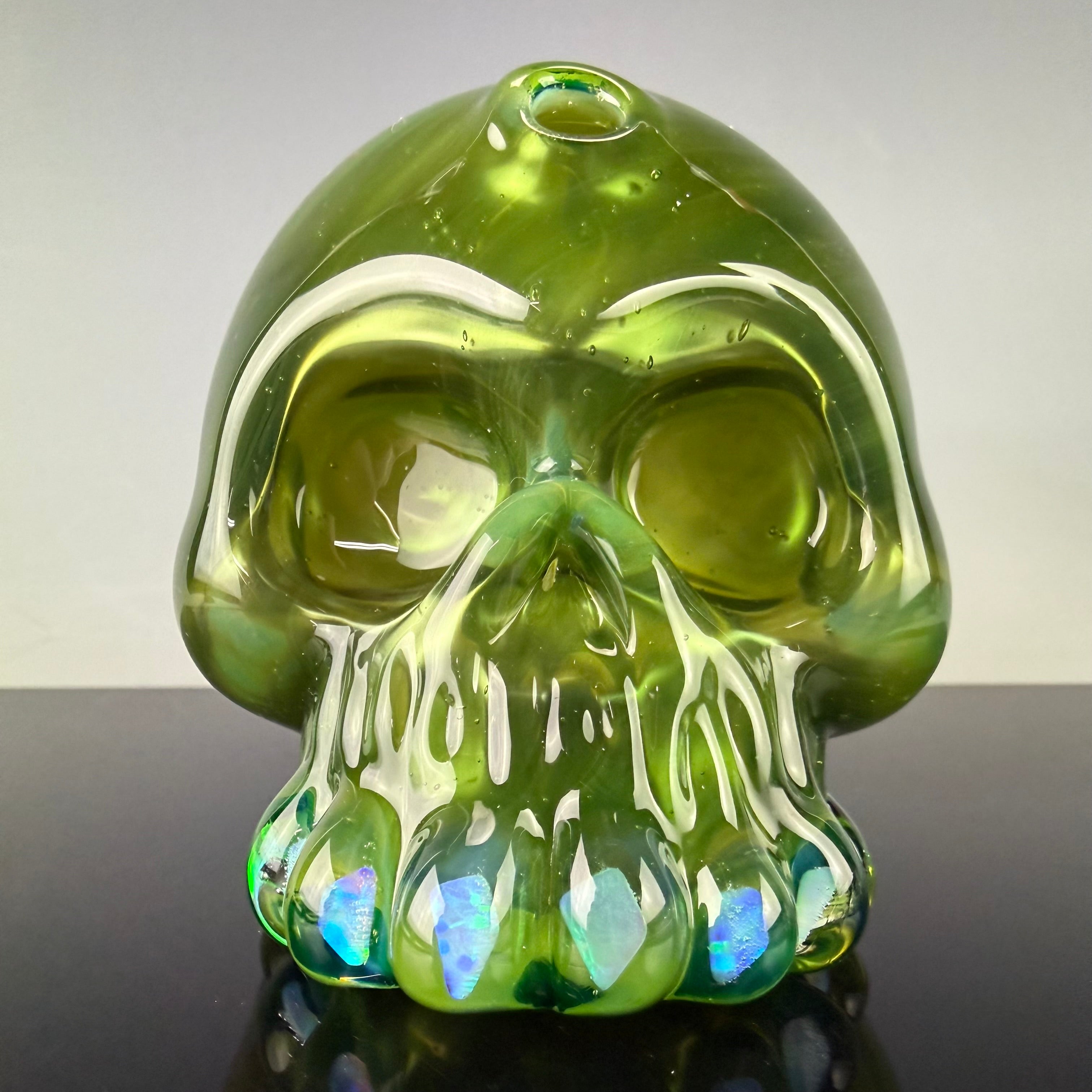 "Ion UV over Electrum" Skull Shredder by Carsten Carlile