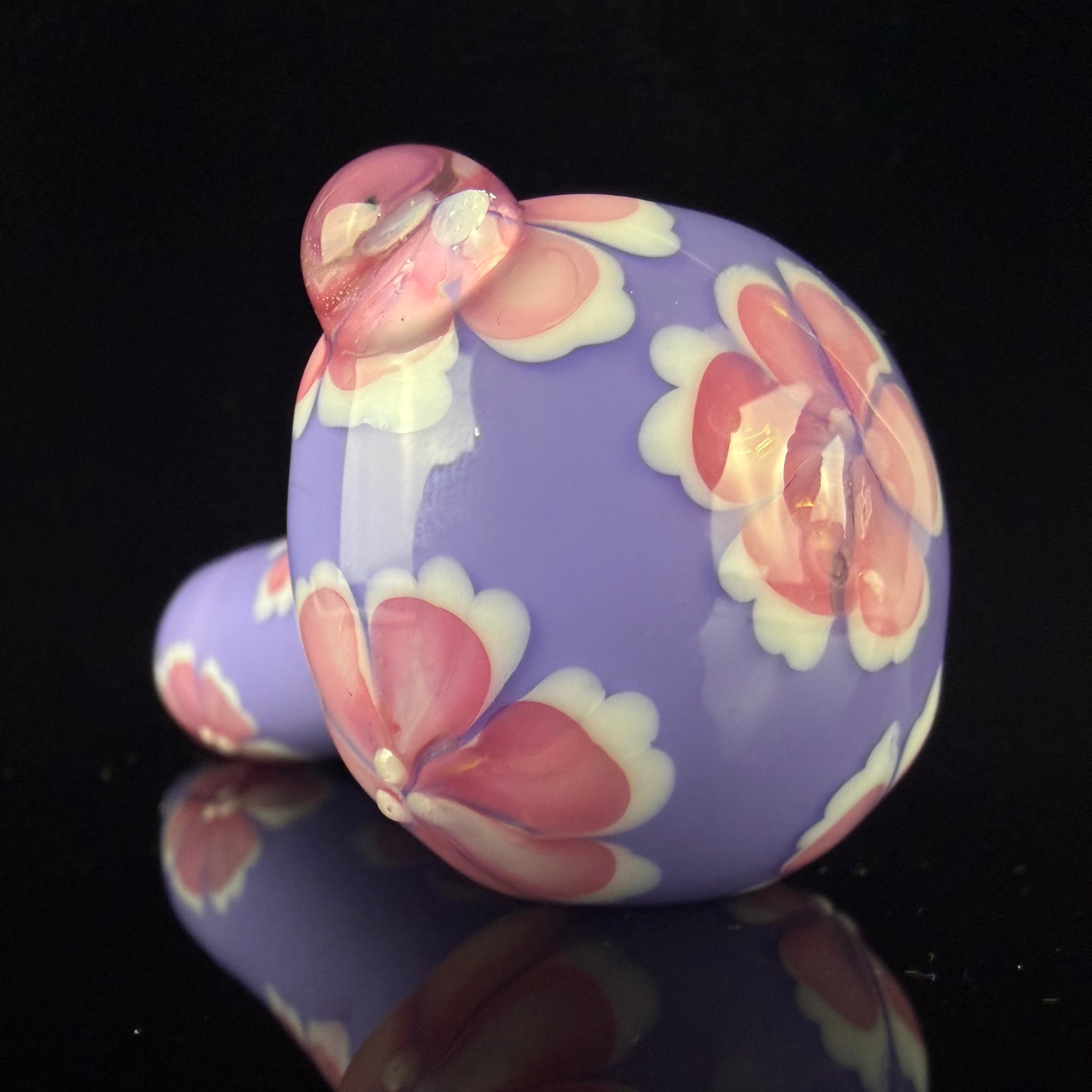 "Floral" Spoon #2 by Sarita Glass