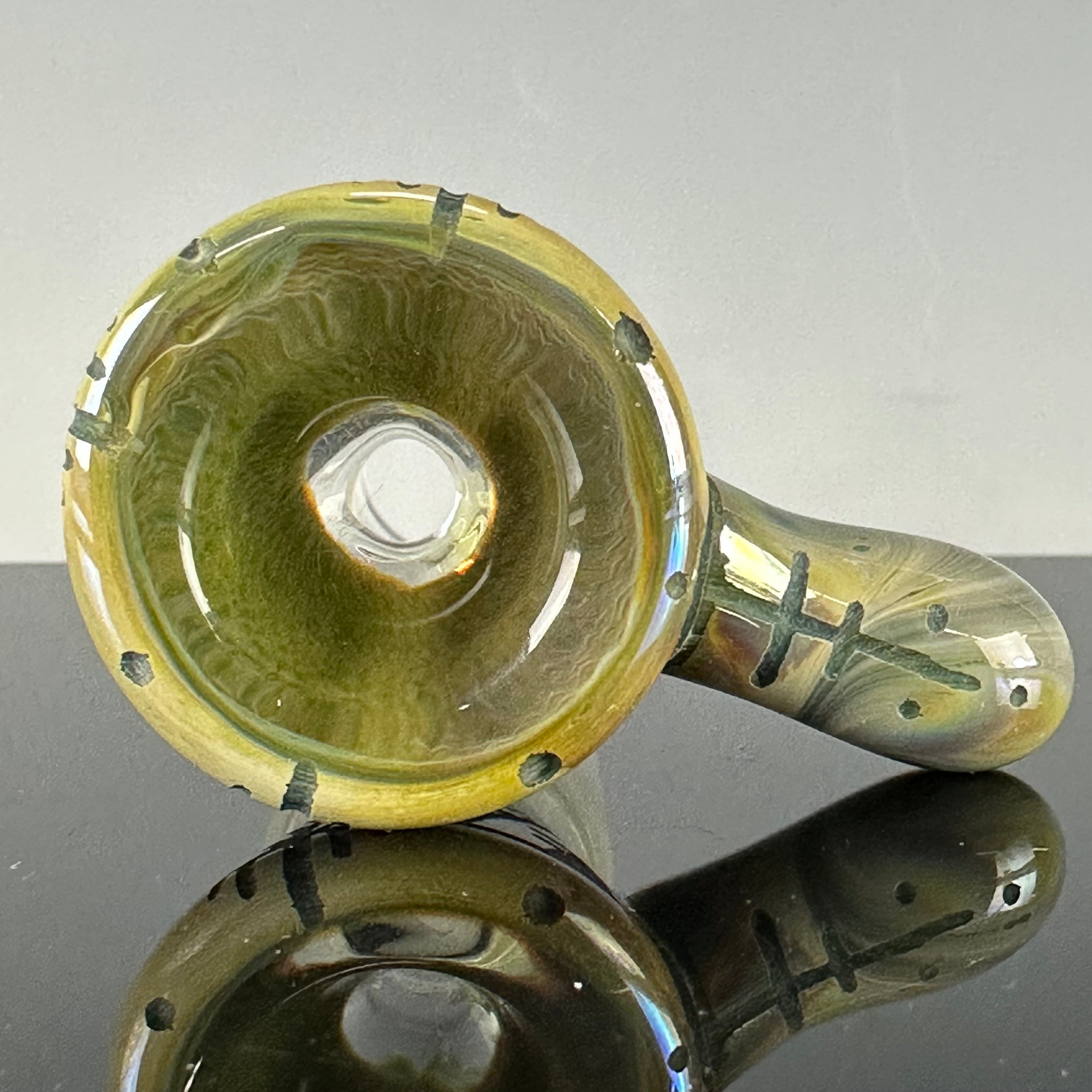 18mm Hand Carved Slide #2 by Corey Clark