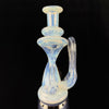 "Secret White" Recycler Puffco Attachment by Desi B
