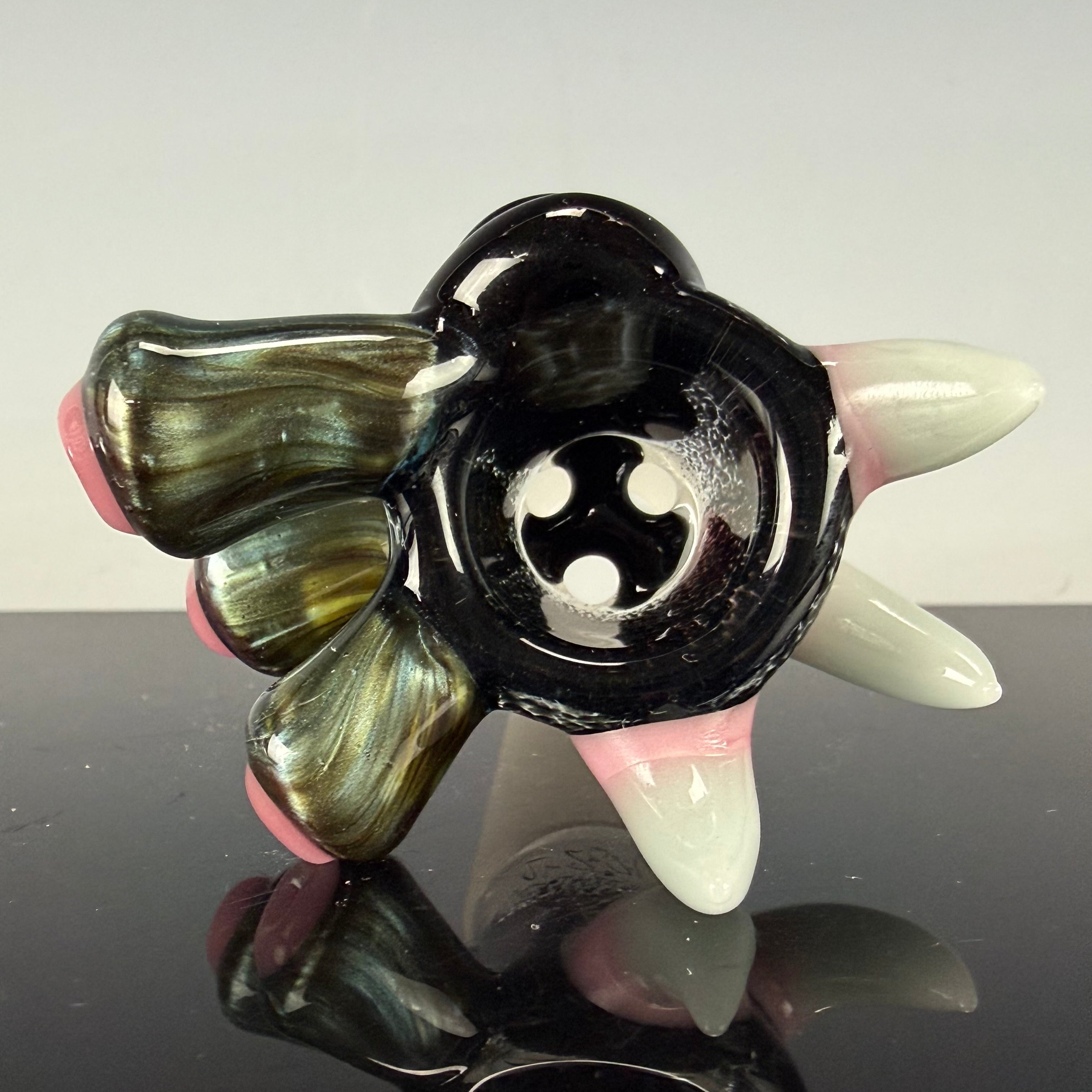 18mm 3 Hole Slide by Salt Glass