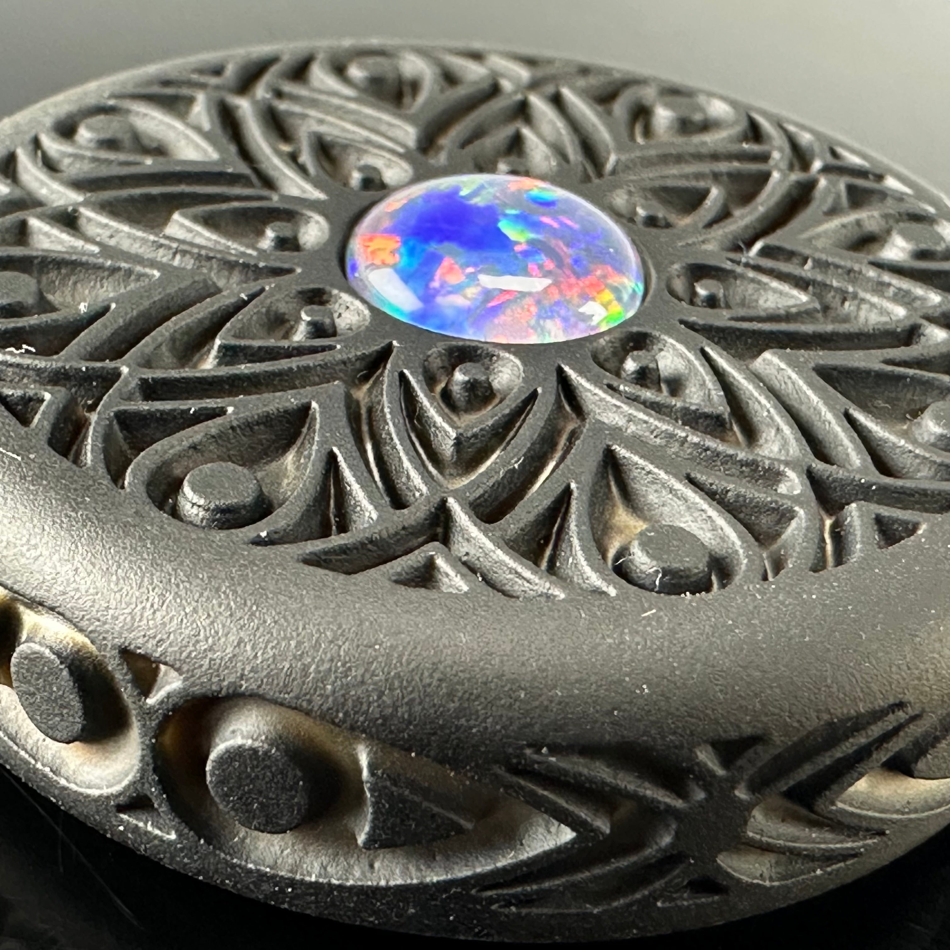 "Mandala" Pendant by GlassMaze
