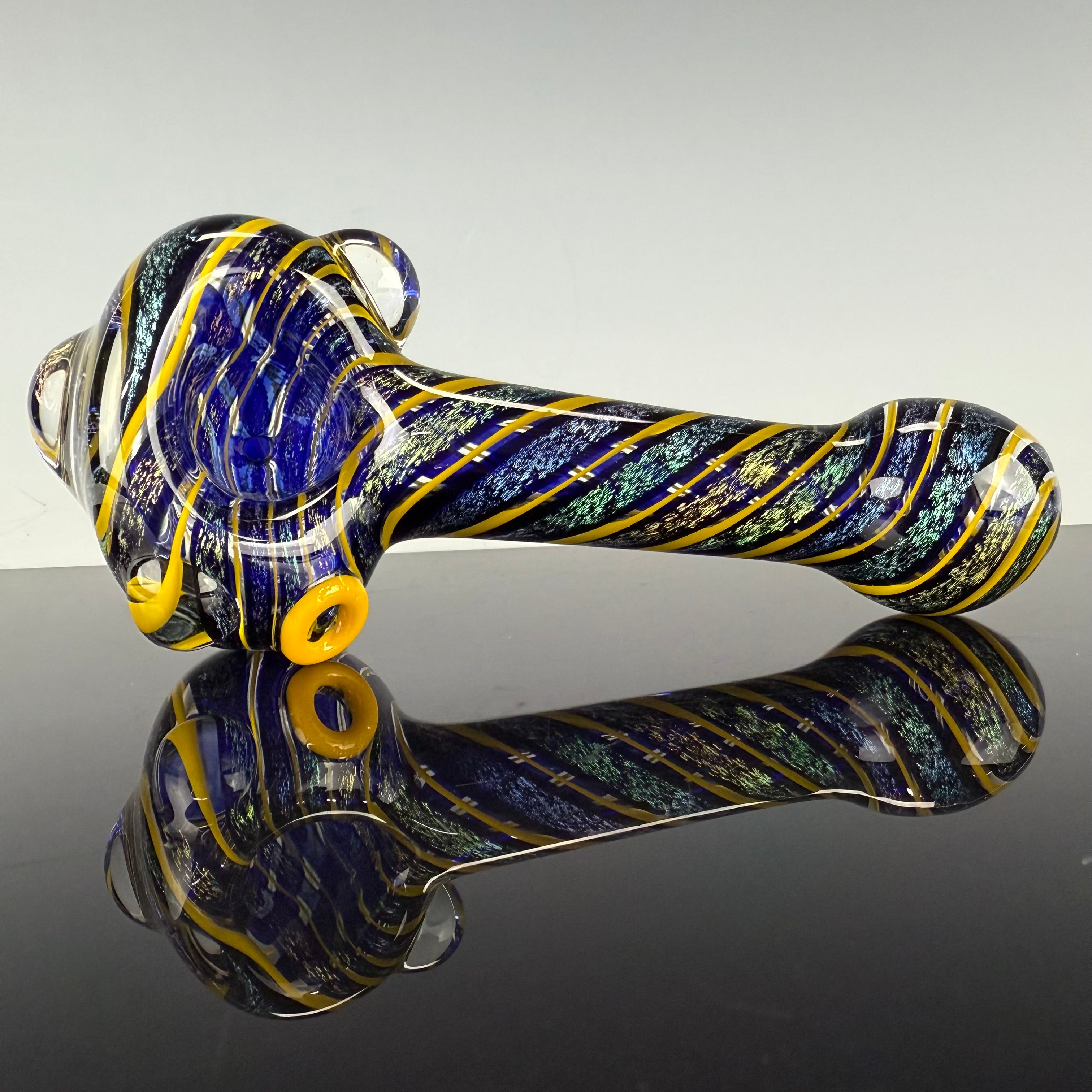 XL 4 Strip Dichroic Handpipe by Carsten Carlile