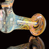 Gold Fumed Pillar Disc Recycler by Leisure Glass