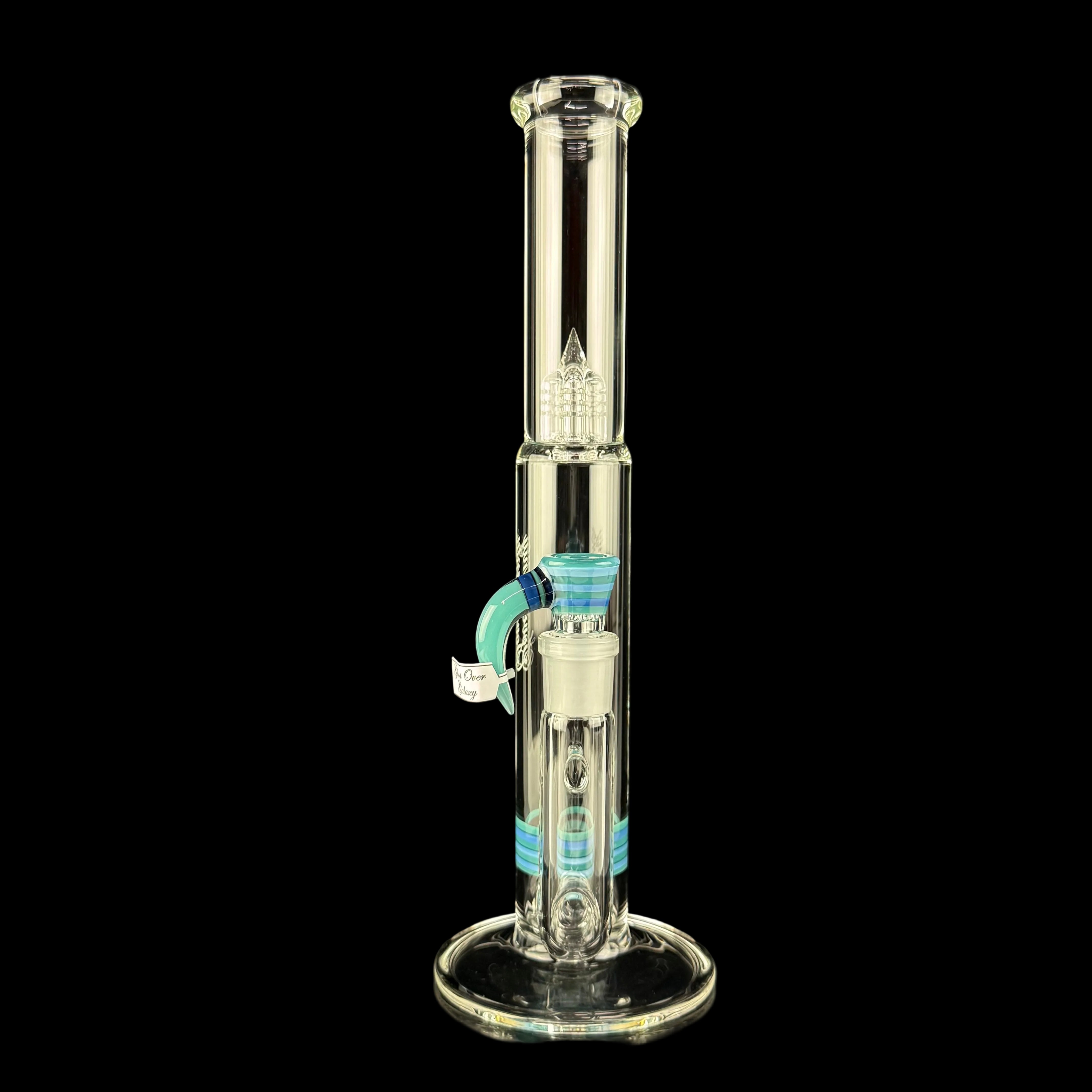 *NEW* Multicolor Encalmo Shorty 4 Pawn Stemline 16mm 6 Cut UpGrid by Sovereignty Glass