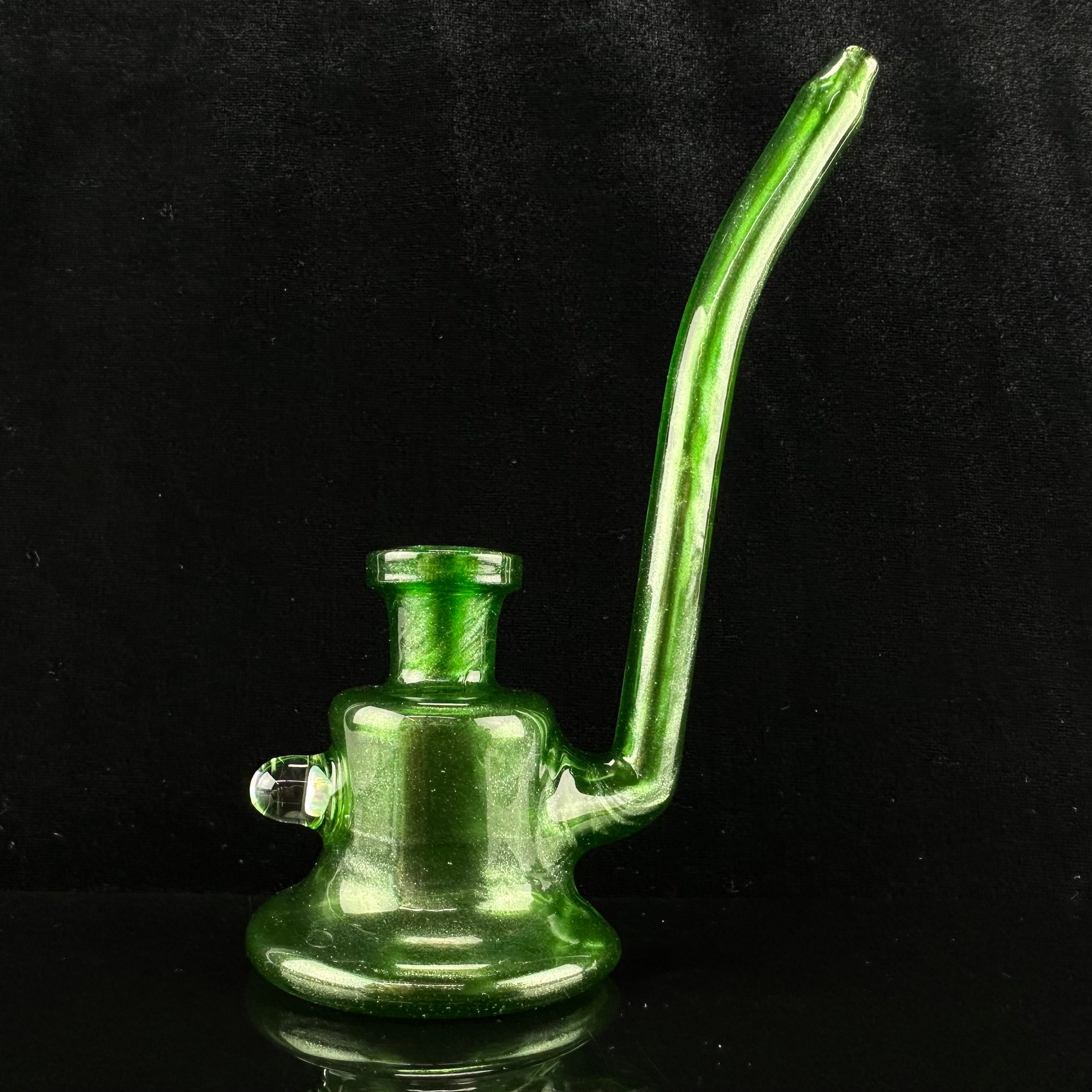 "Green Stardust" V2 "Terplock" by Miyagi Glass