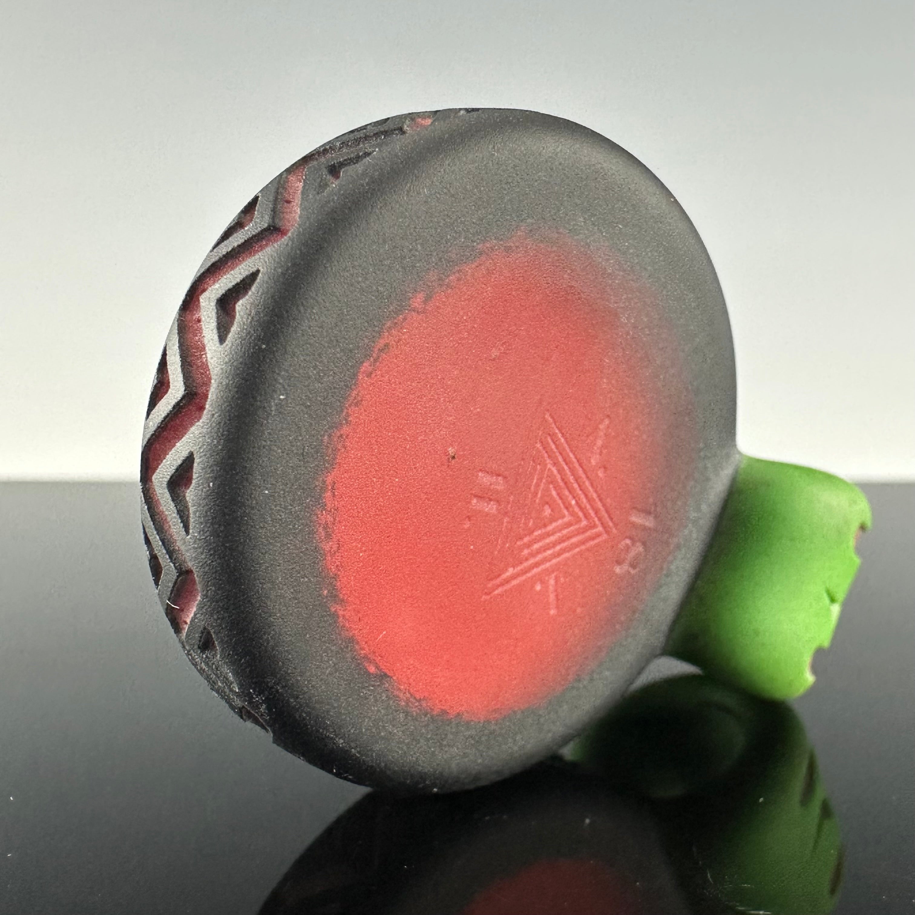 "Africa" Sandblasted Pendant by GlassMaze