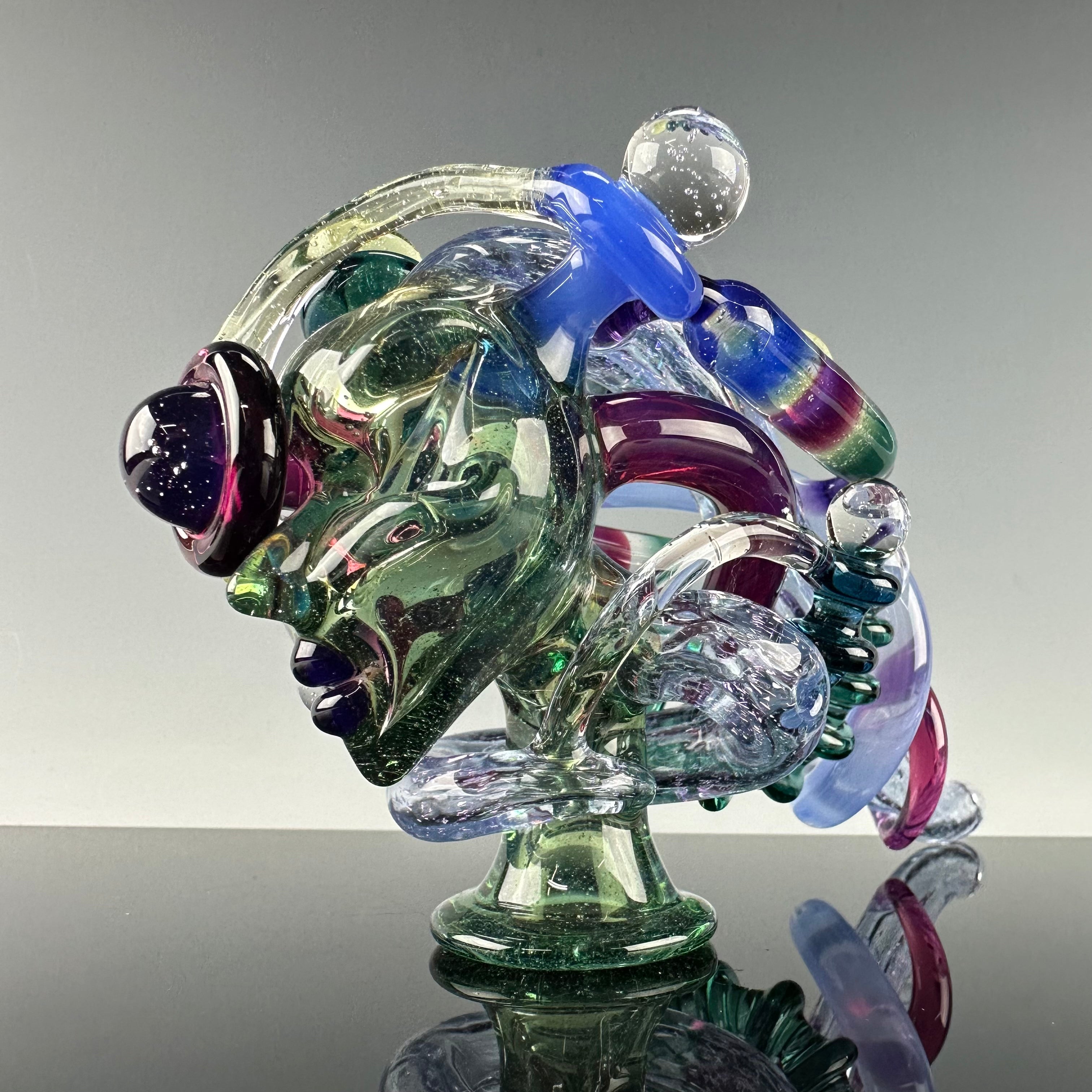 Cyborg Headlock #94 by LaceFace Glass