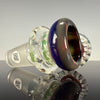 "Elements" Color Multi-hole Slide 18mm by Mobius Glass