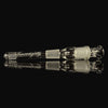 Bishop Diffy Tube W/ Removable 180 Gridded Downxstem by Sovereignty Glass