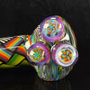 9 Section Heady Basket Weave Spoon #2 by KJH Glass