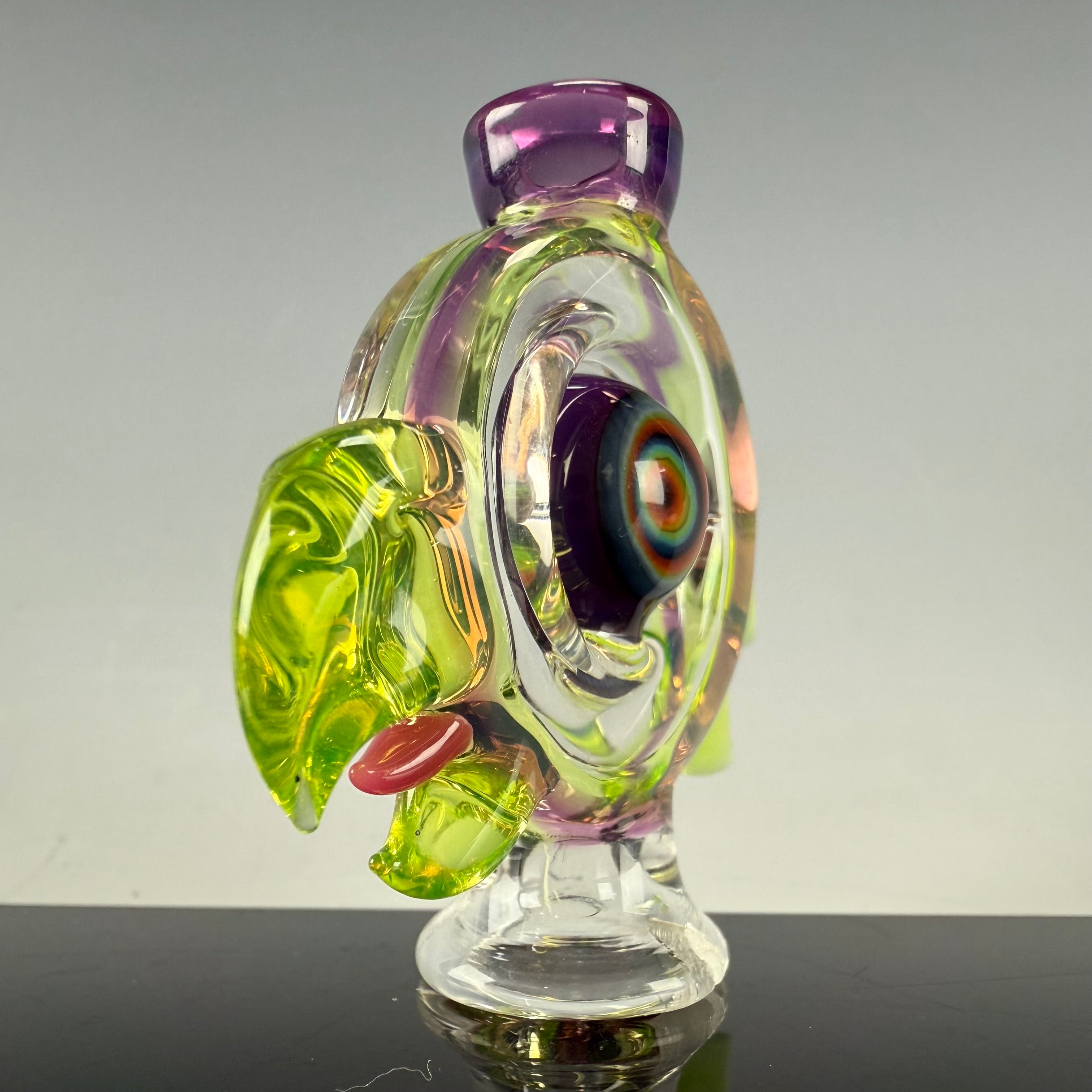 Bird Head Puffco Pivot Top by RJ Glass