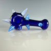"Cobalt" Spiked Handpipe by Carsten Carlile