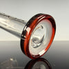 Single Mini Macro (Colored Foot & Mouthpiece) by Toro Glass