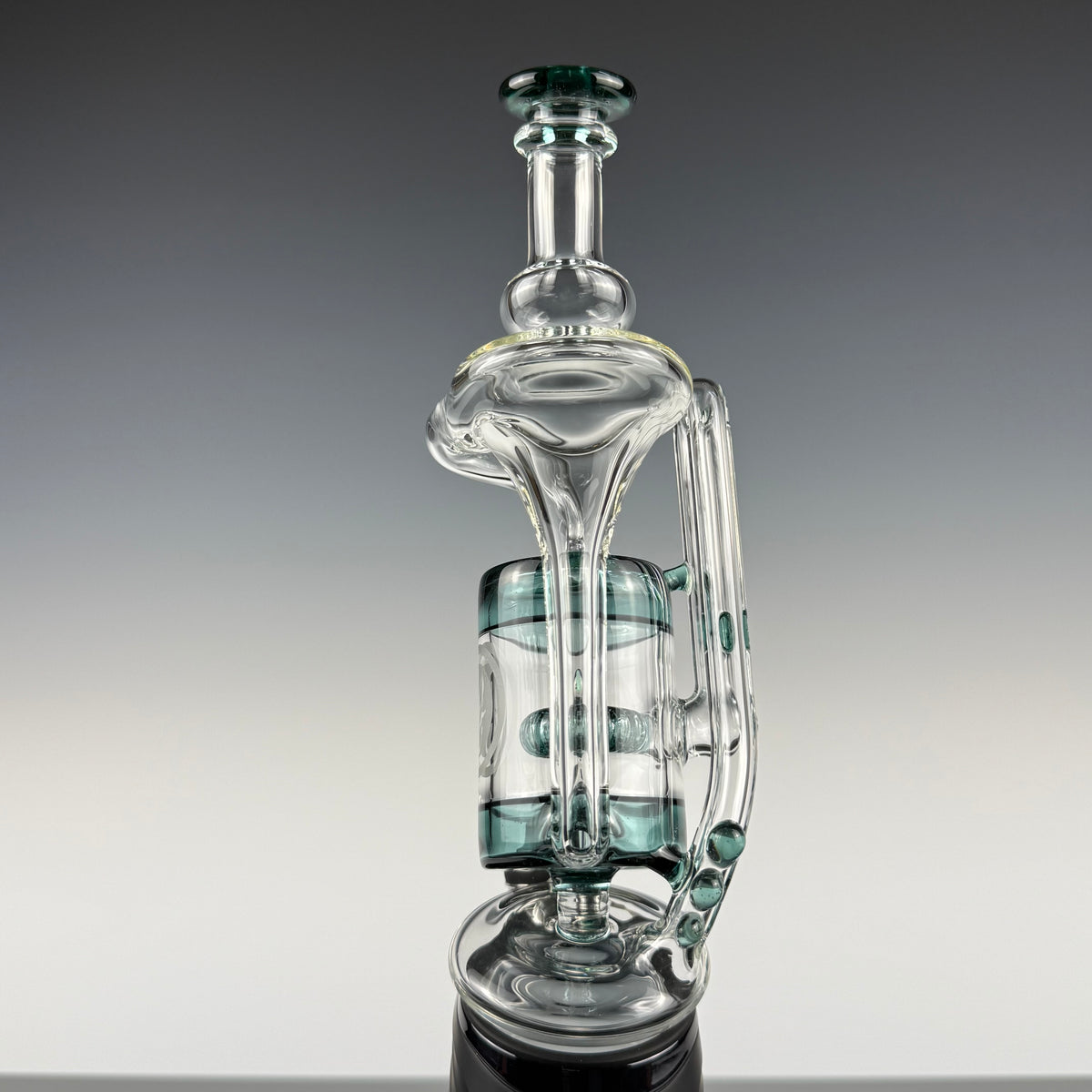 "Ultramarine" Opal Perc Recycler Puffco Top by OJ Flame