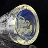 "Pandemic" Partial Accented F4 Slitted Ashcatcher by Sovereignty Glass