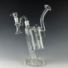 4 Arm Double Bubbler W/ Dry Catcher by OJ Flame