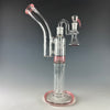 (Full Accent) "Serum CFL & Lucy UV" King Bubbler W/ Dry Catcher by OJ Flame