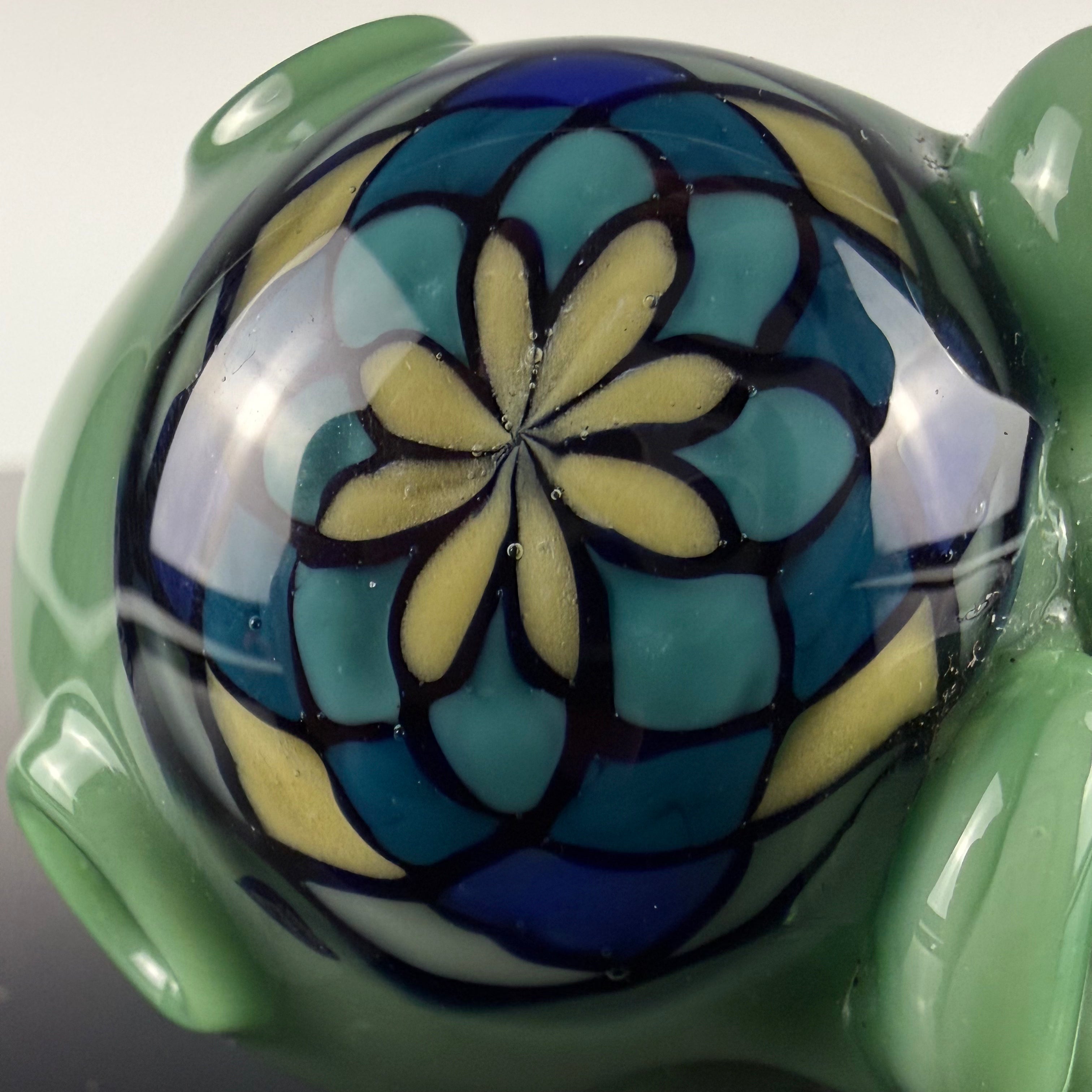 Fillacello Skull Pendant by Hendy Glass