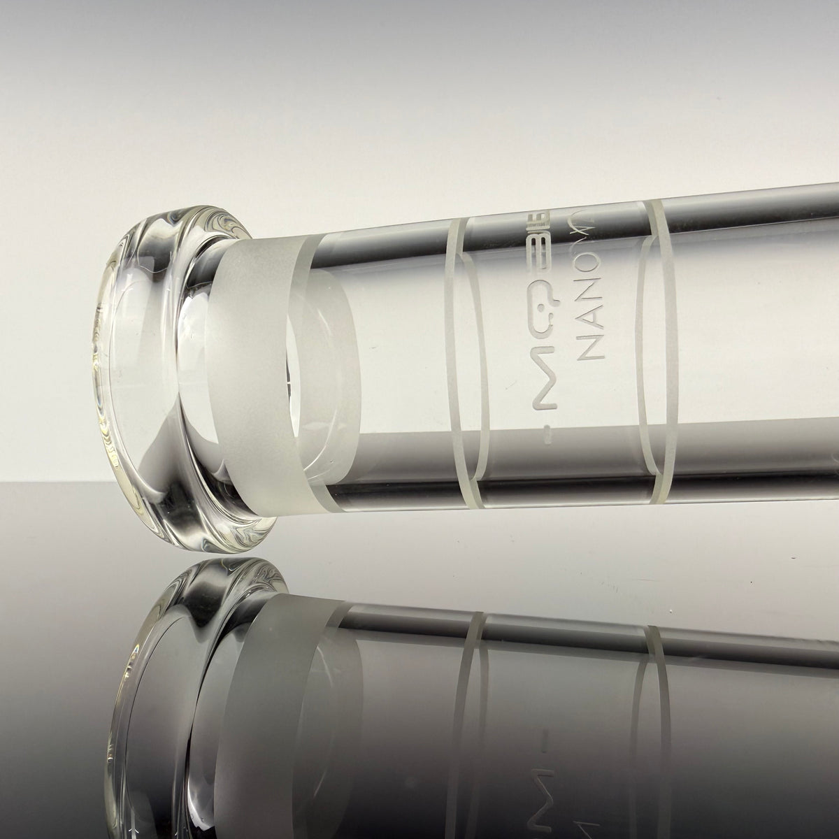 "Coldworked" Nano Reti V2 Matrix Waterpipe by Mobius Glass