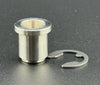 IO 20mm - 16mm Barrel Coil Adapter w/ clip by IO Mfg.