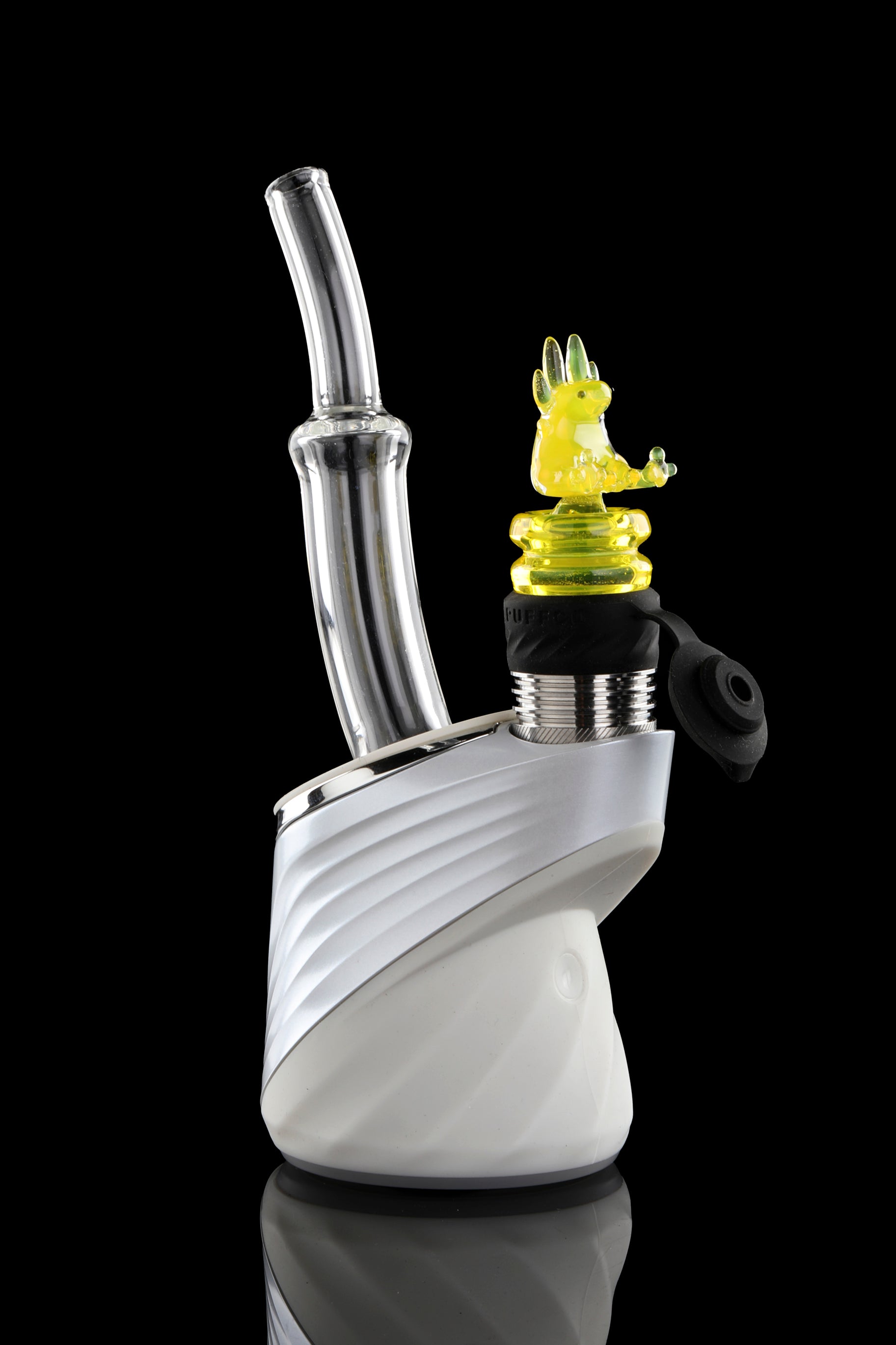 Yellow Opal "Axolotl" 3DXL Rockulus by One Trick Pony X Big Mellon's Glass
