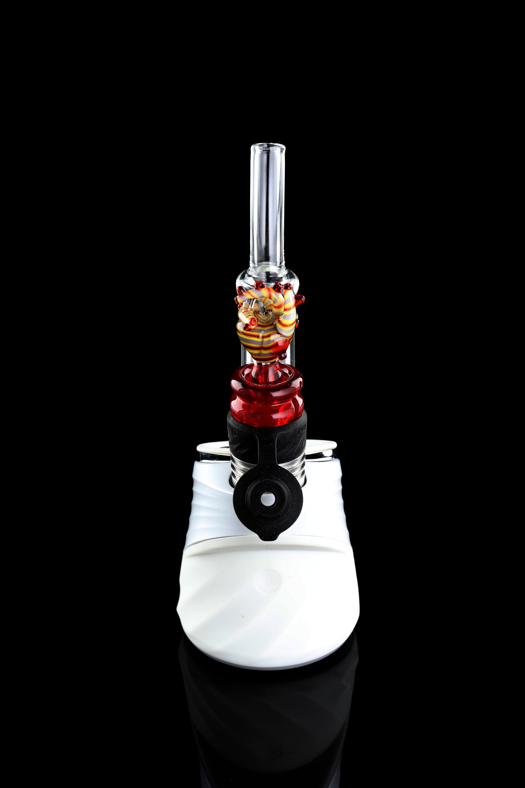 Multicolor Lineworked "Anatomical Heart" 3DXL Rockulus by One Trick Pony X Mandella Glass