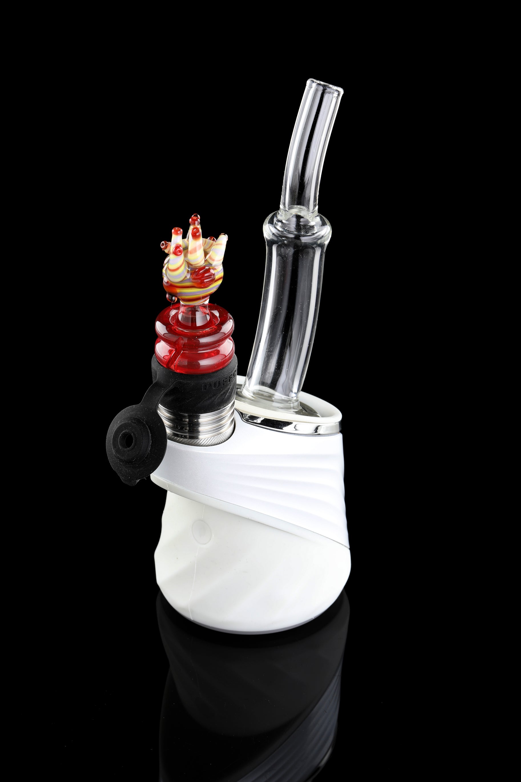 Multicolor Lineworked "Anatomical Heart" 3DXL Rockulus by One Trick Pony X Mandella Glass