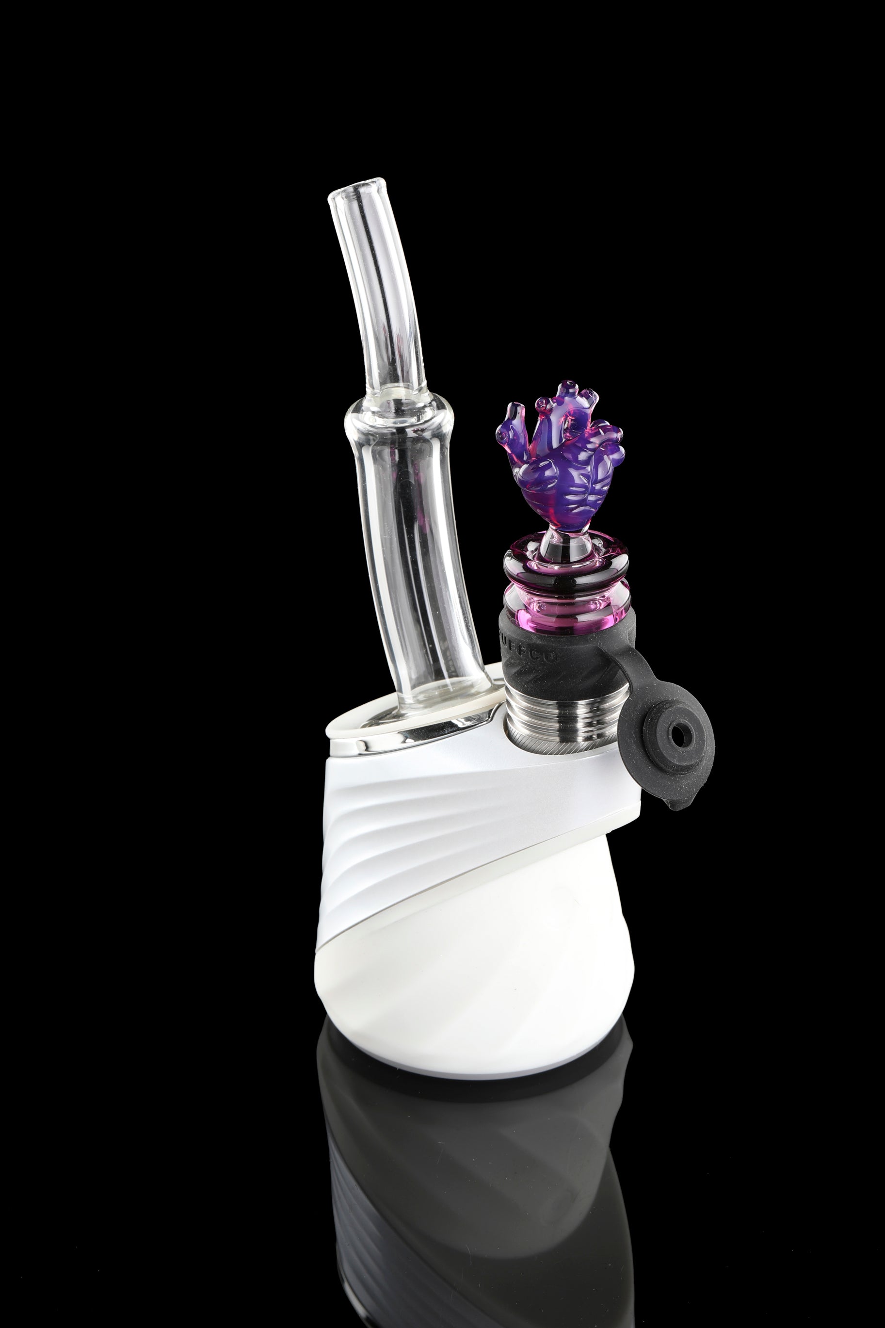 Stargazer & Gold Amythyst "Anatomical Heart" 3DXL Rockulus by One Trick Pony X Mandella Glass